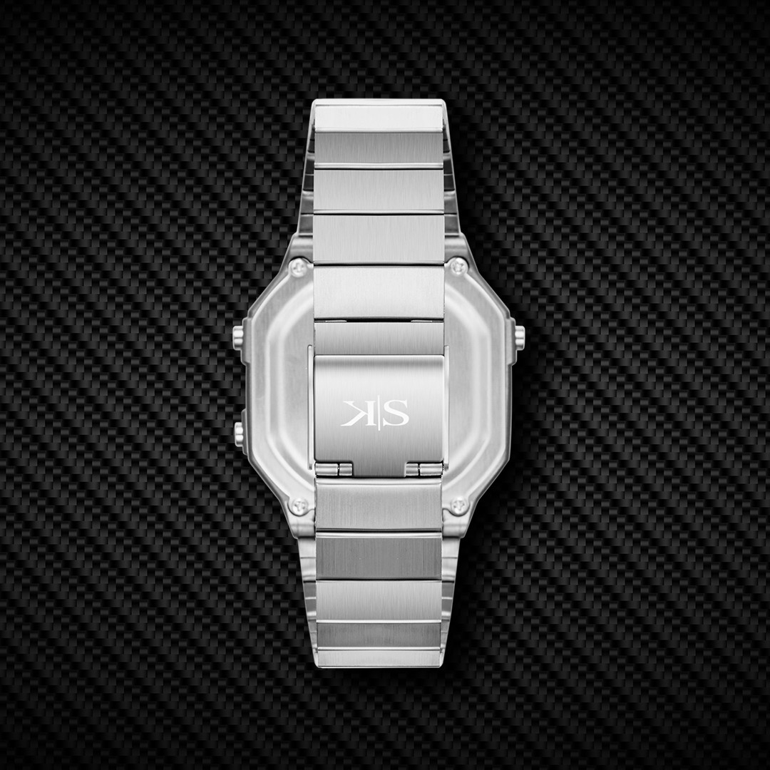 Kenneth Scott Women’s Digital Watch | Black Dial, 43mm, 50 m (5 ATM)