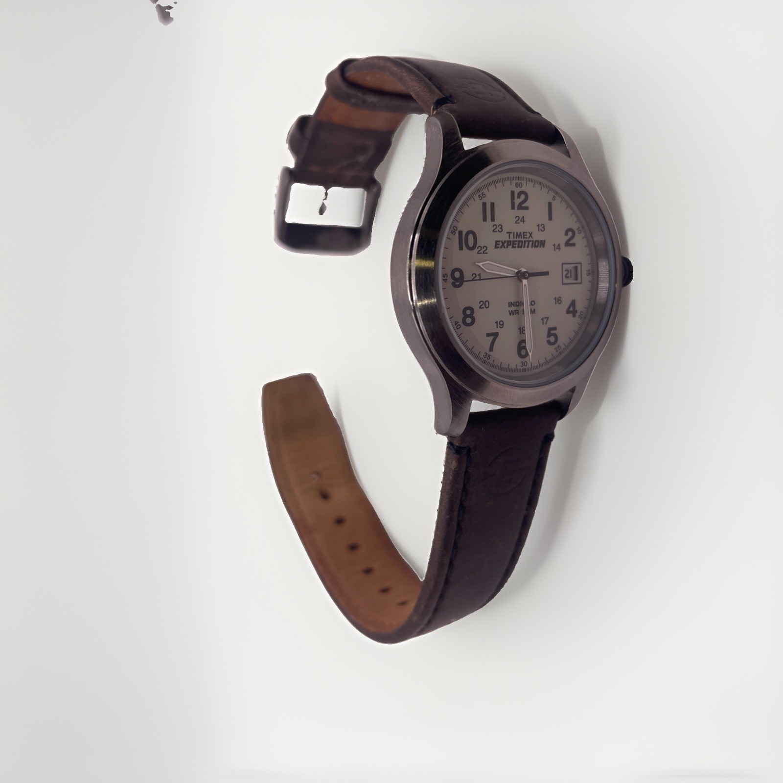 Timex Men’s Expedition Field Watch, Brown Strap, T49870 -NO Box