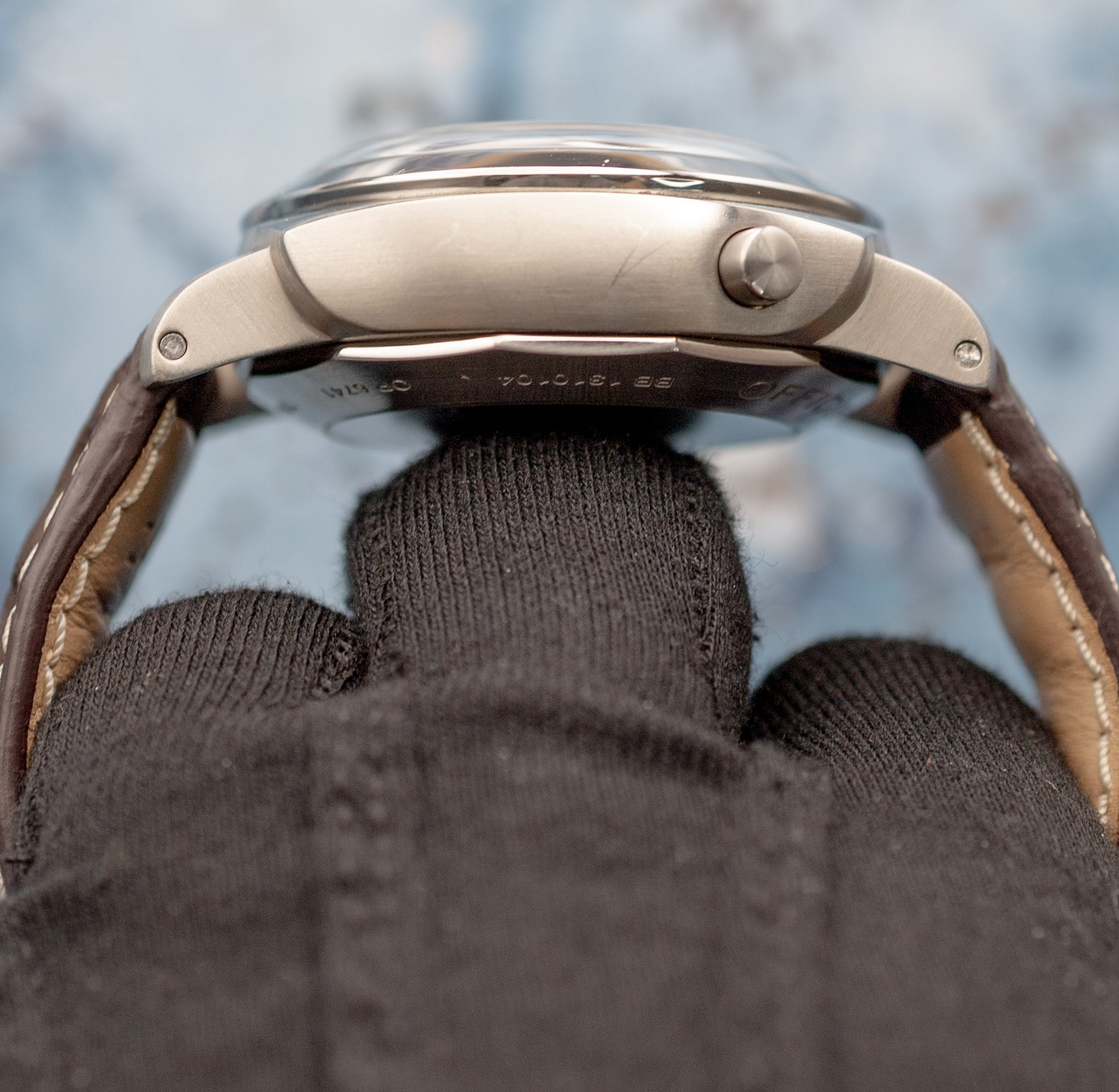 Panerai Luminor 1950 8 Days Chrono Monopulsante Tobacco Dial Titanio PAM00311