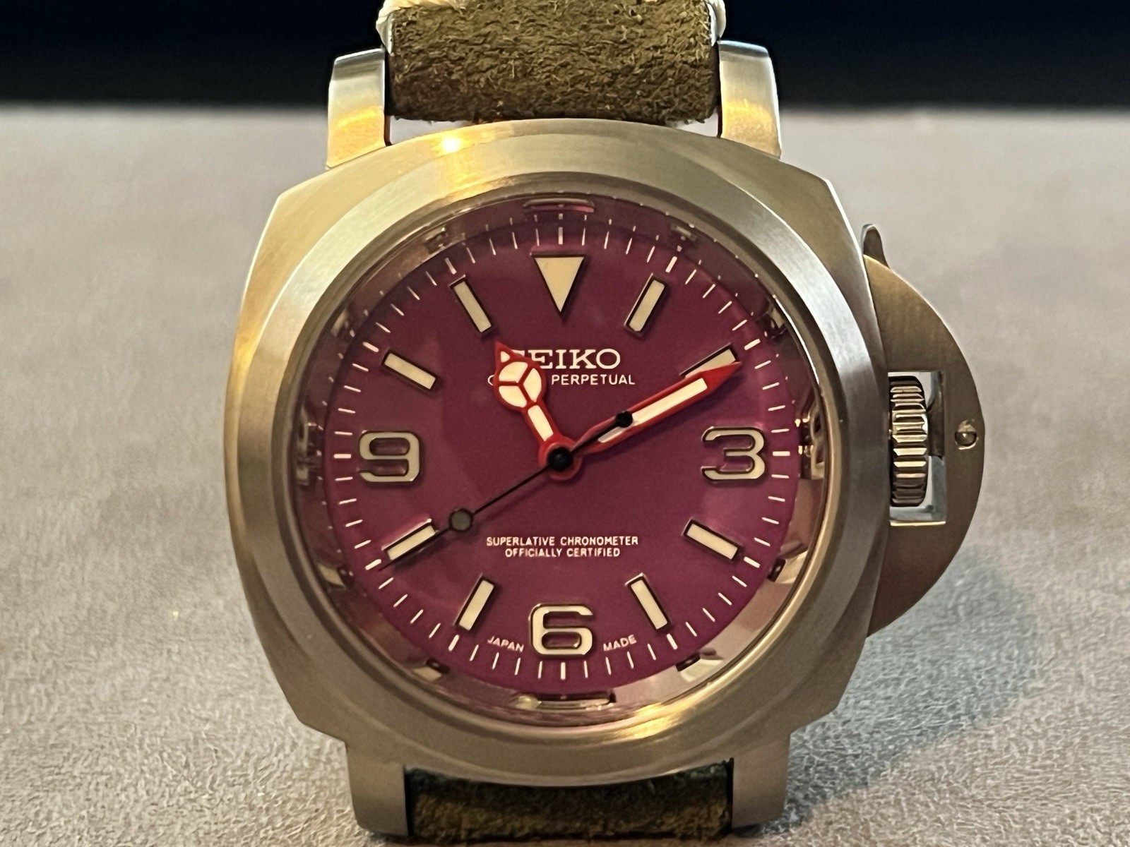 The Joker – Custom 40mm Diver Mod Watch NH35 Automatic