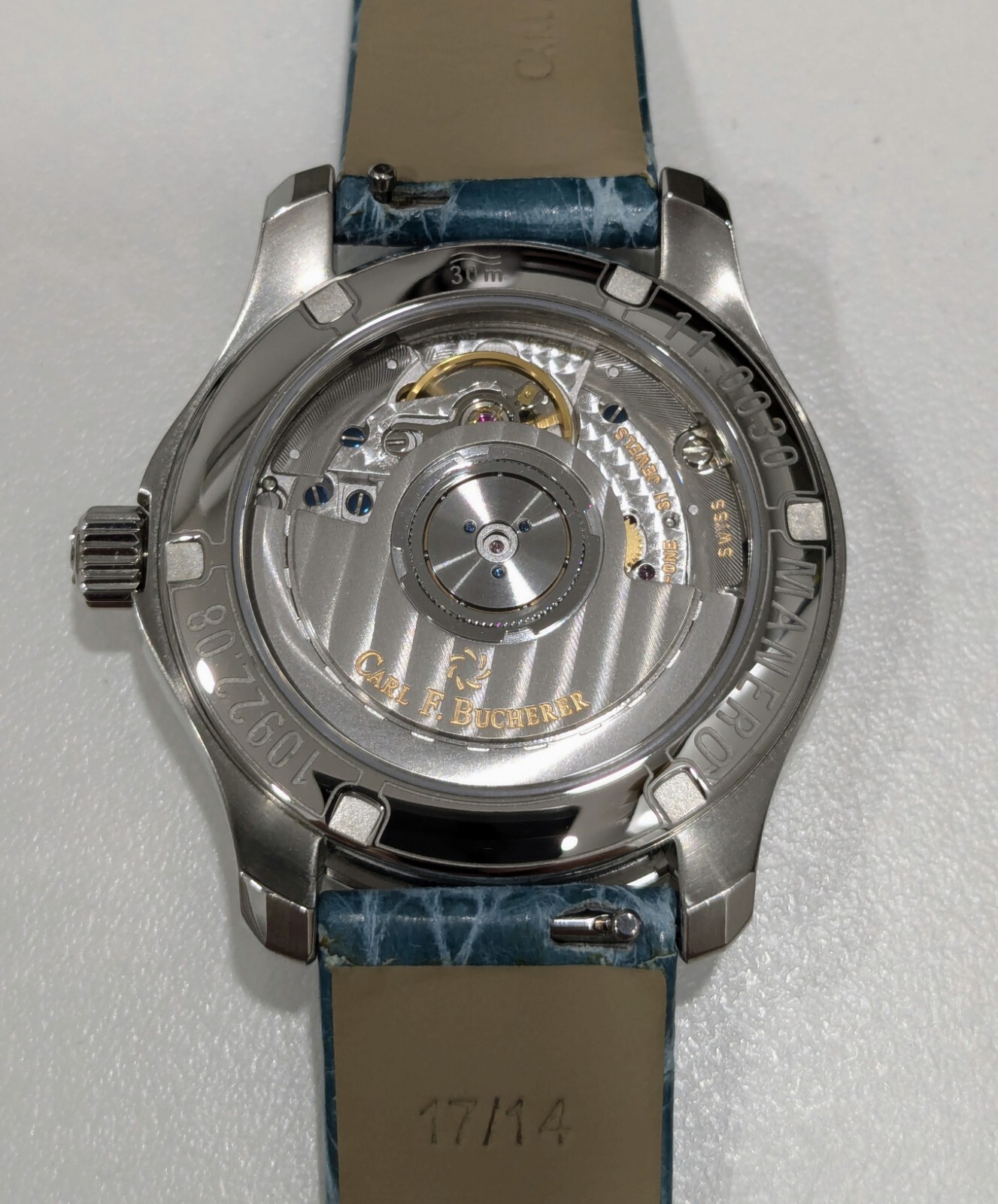 Carl F. Bucherer Manero Autodate LOVE Women’s Watch 35.5mm 00.10922.08.53.01