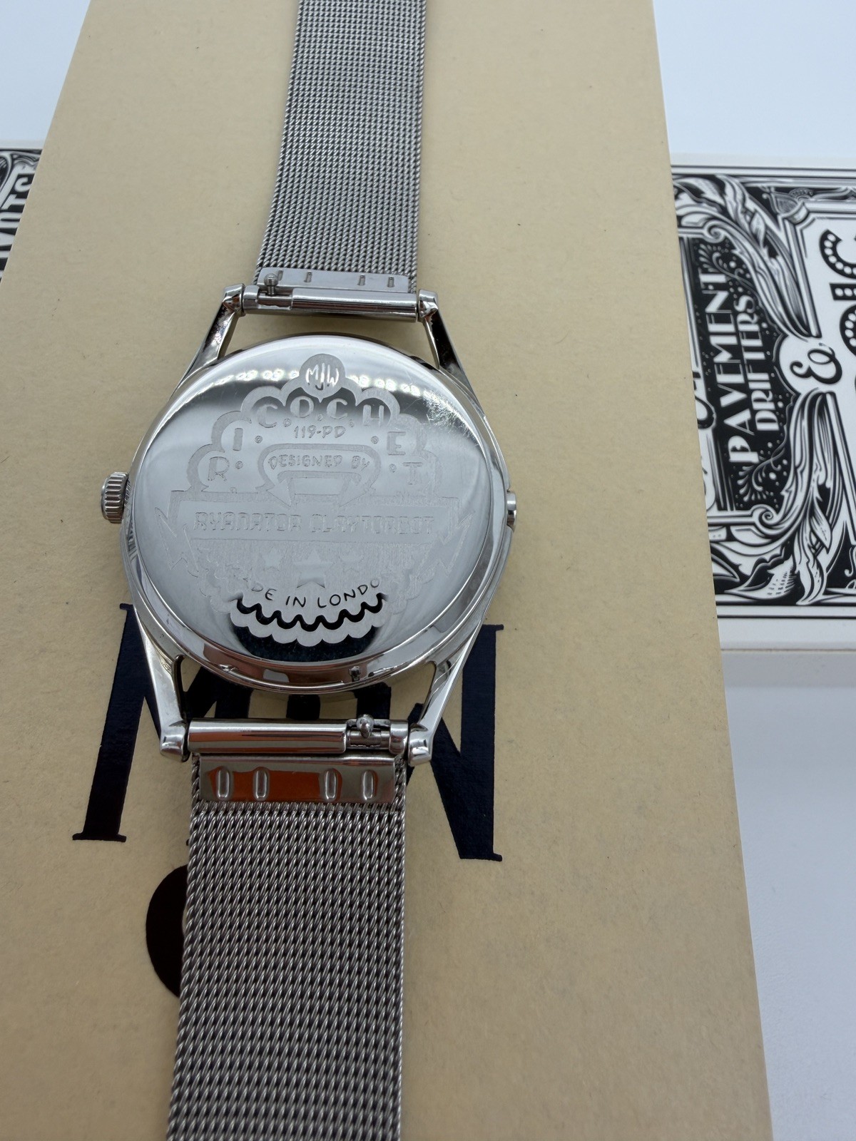 Mr. Jones Watches Ricochet Watch Stainless Steel Mechanical