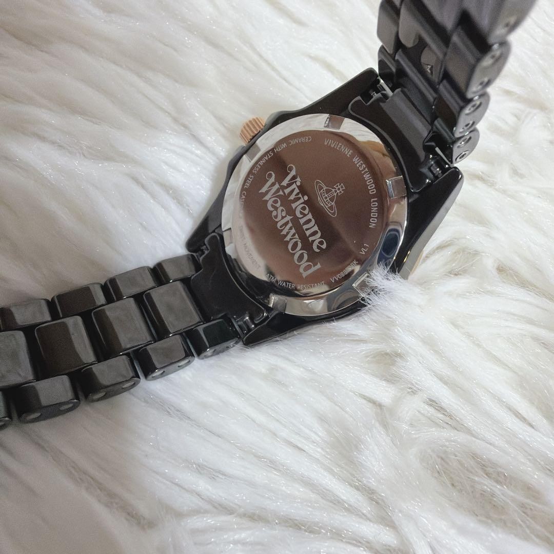 Working Vivienne Westwood Watch Quartz Gold Orb