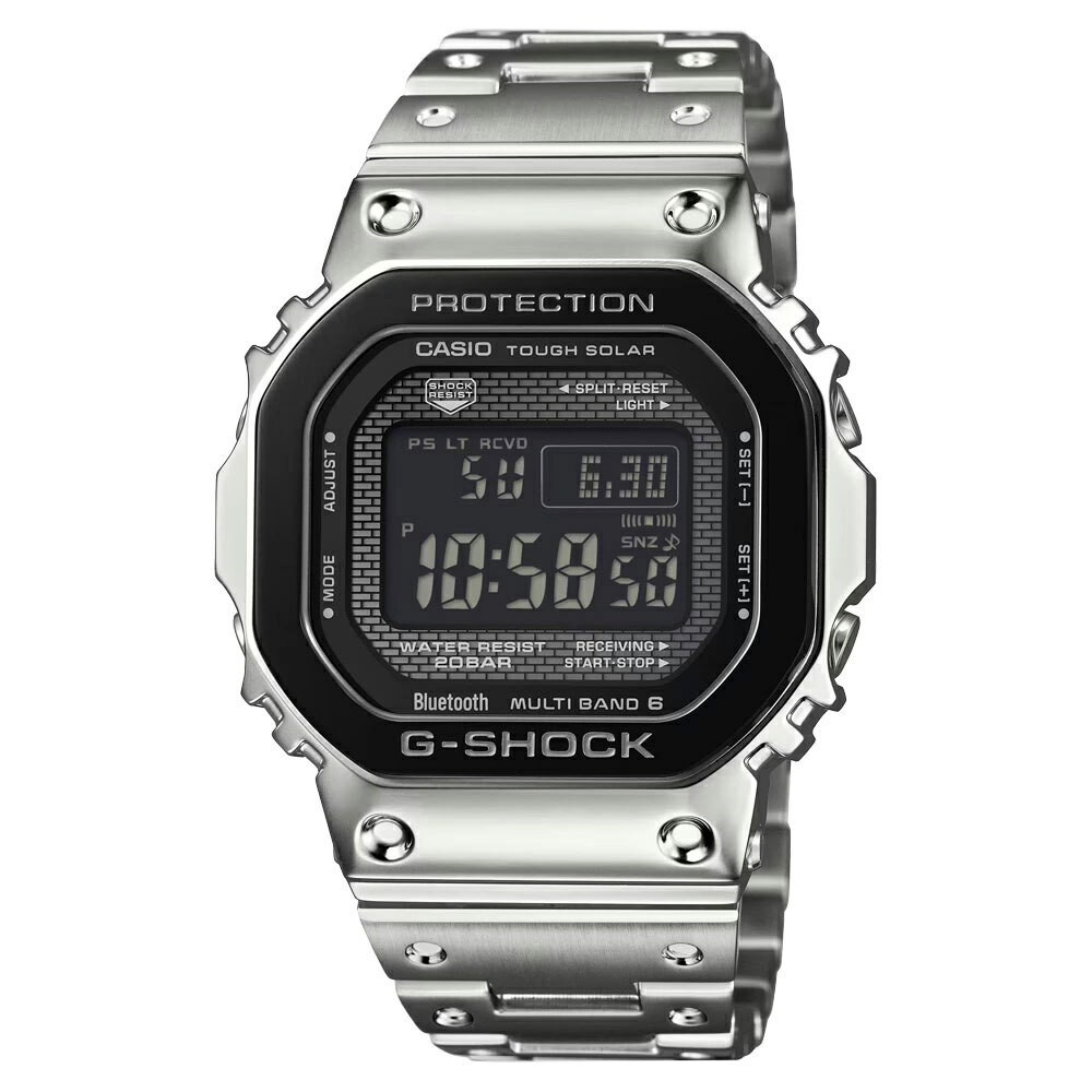 Casio G SHOCK GMW B5000BT 1JF Men’s Solar Radio Watch Bluetooth Full Metal New