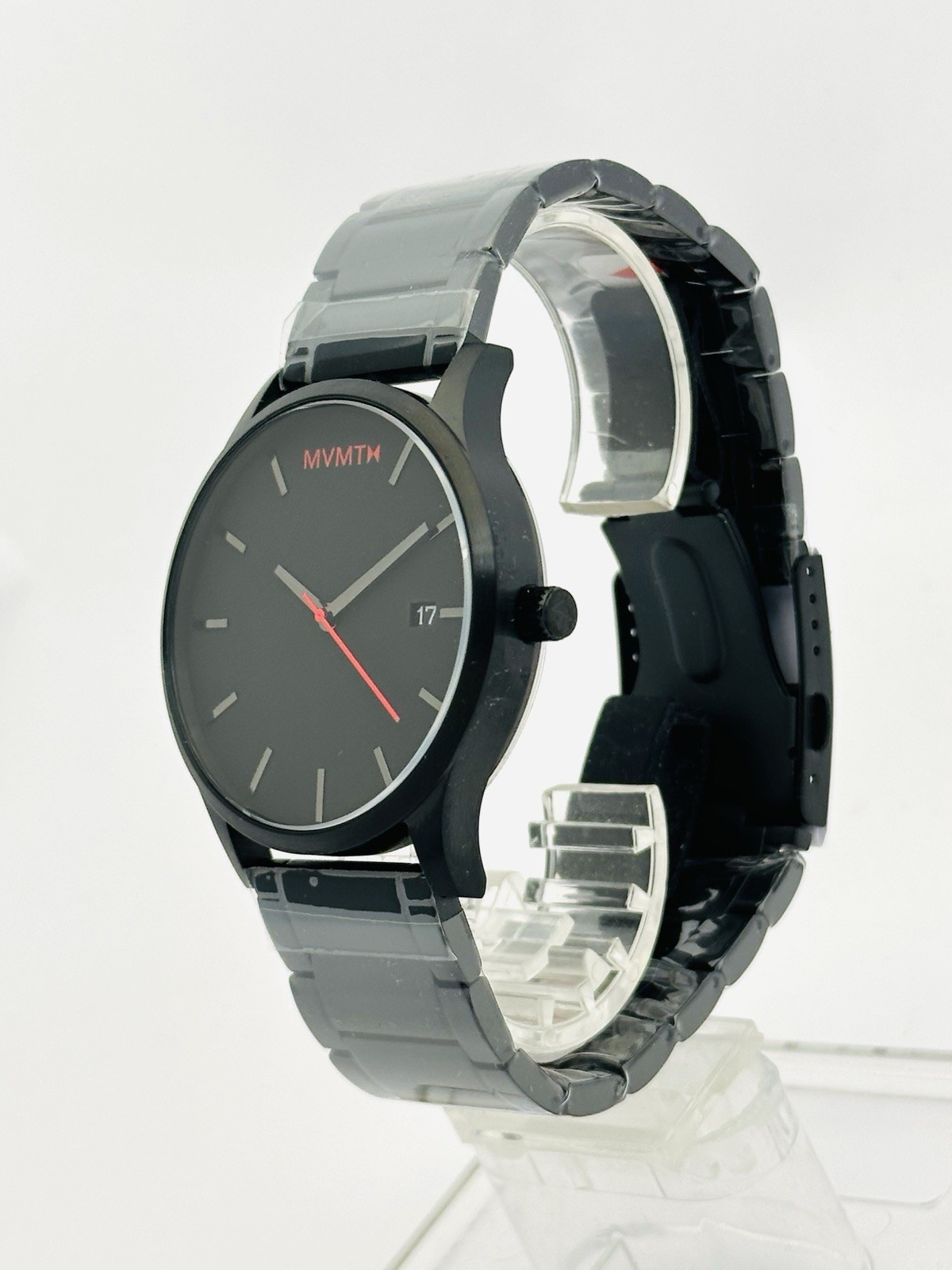 MVMT L213.5B.551 Classic Black Dial Black Stainless Steel Bracelet 45mm Watch