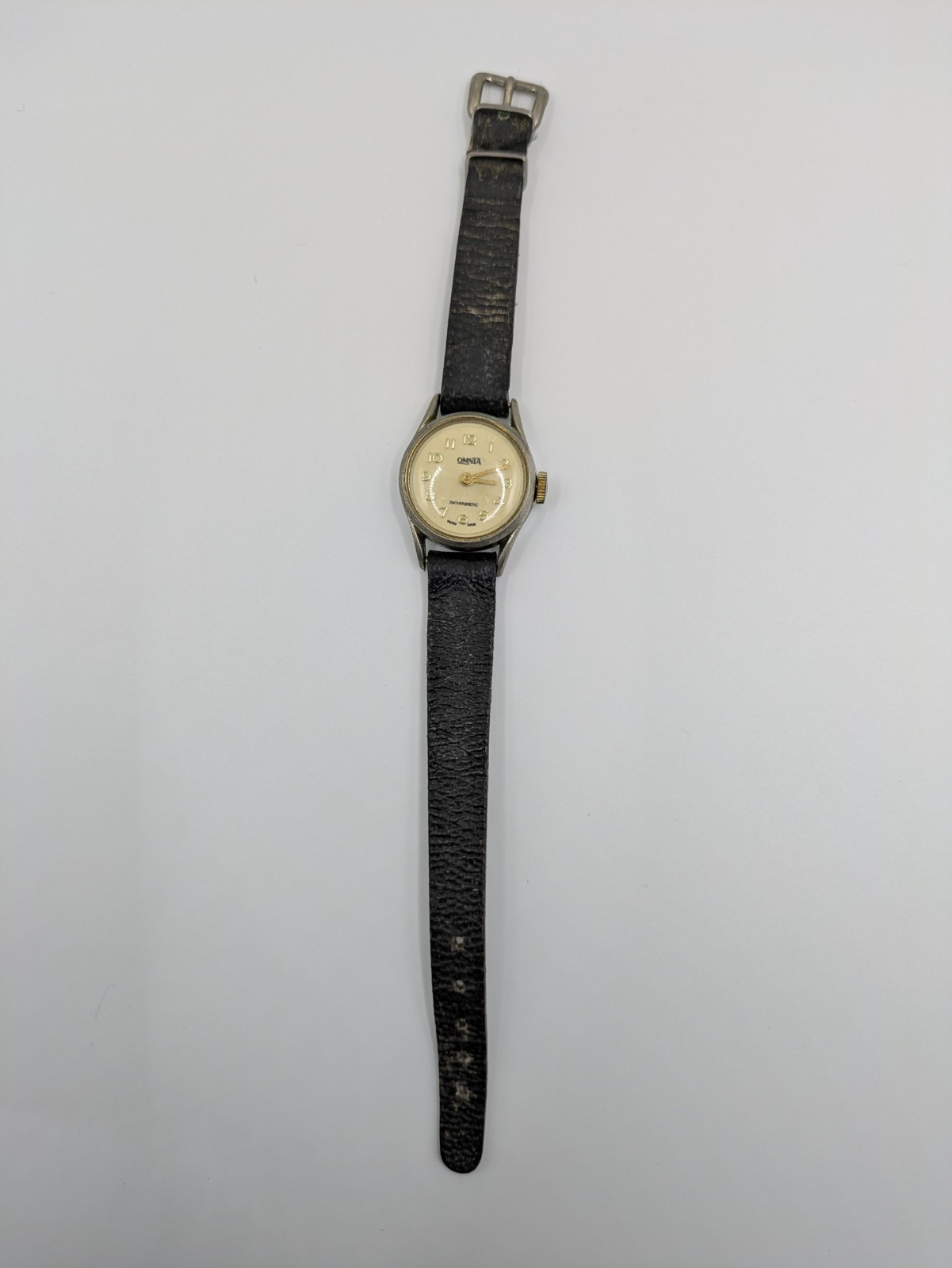 Omnia BFG 910 Gisiger-Greder Son Manual Watch 1Jewel Swiss Parts Untested 22.8mm