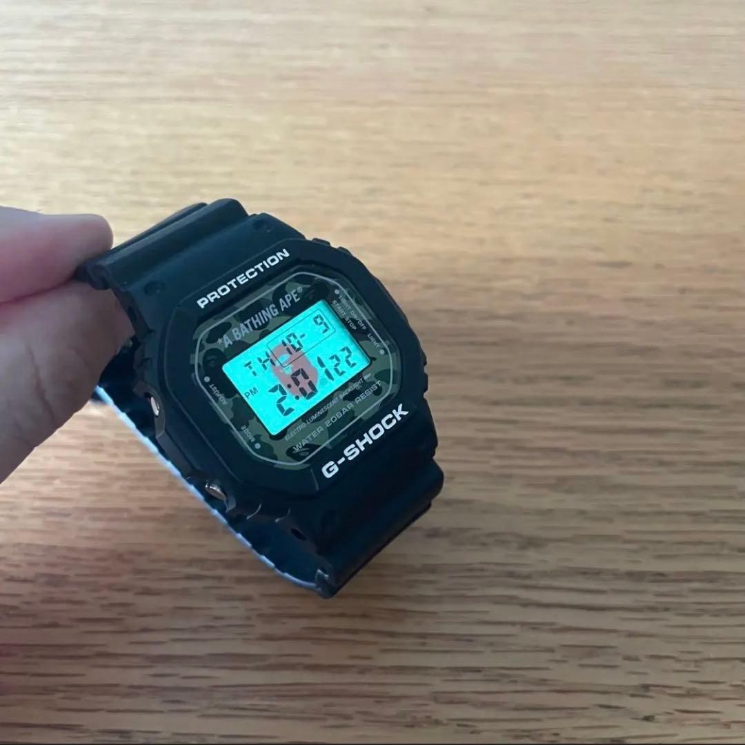 CASIO G-SHOCK A Bathing Ape BAPE Limited Edition DW-5600VT