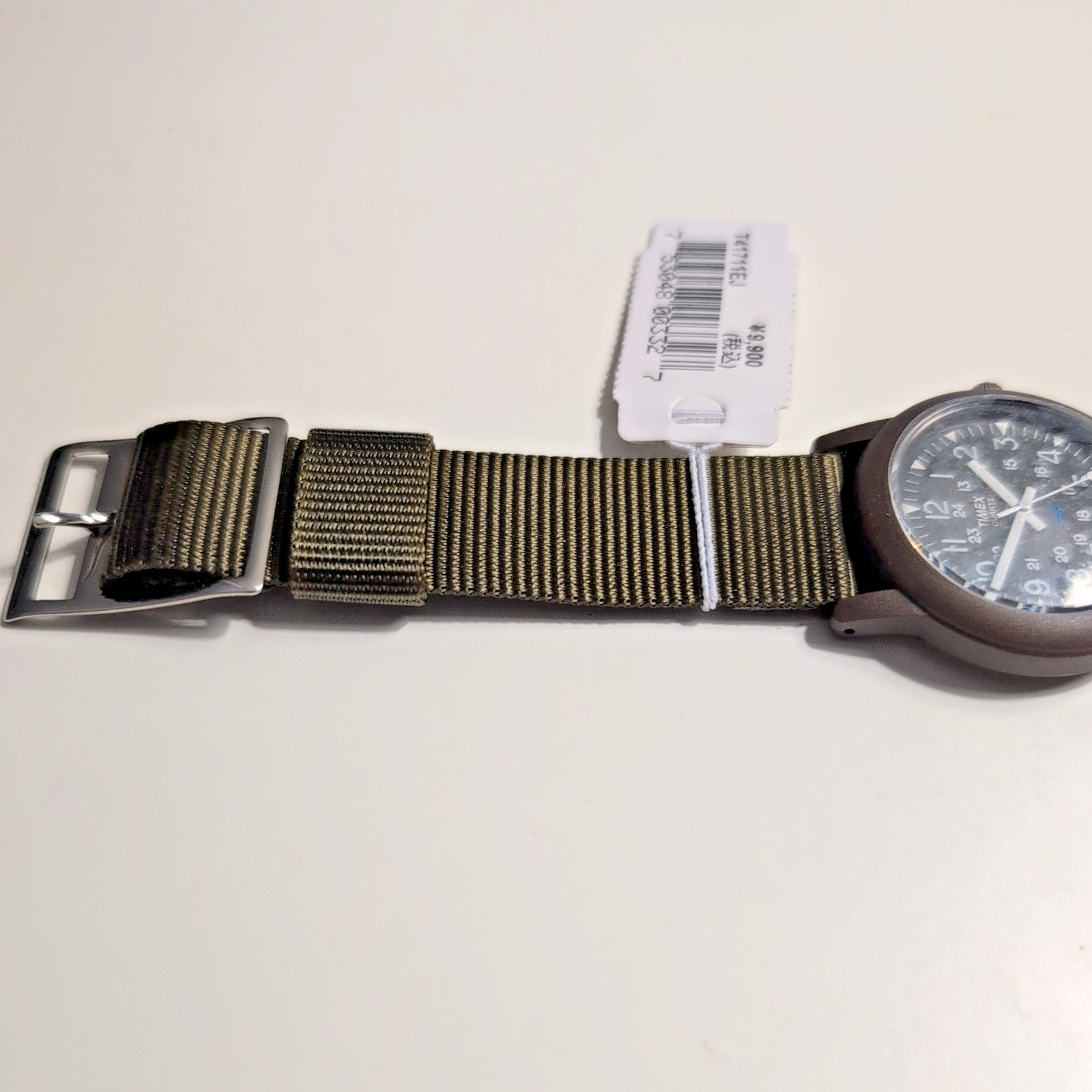 TIMEX T41711E EXPEDITION CAMPER GREEN NYLON STRAP MEN’S WATCH