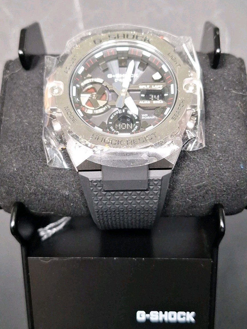 CASIO G-SHOCK G-STEEL GST-B400D-1AJF Men’s Watch Smartphone Link New.