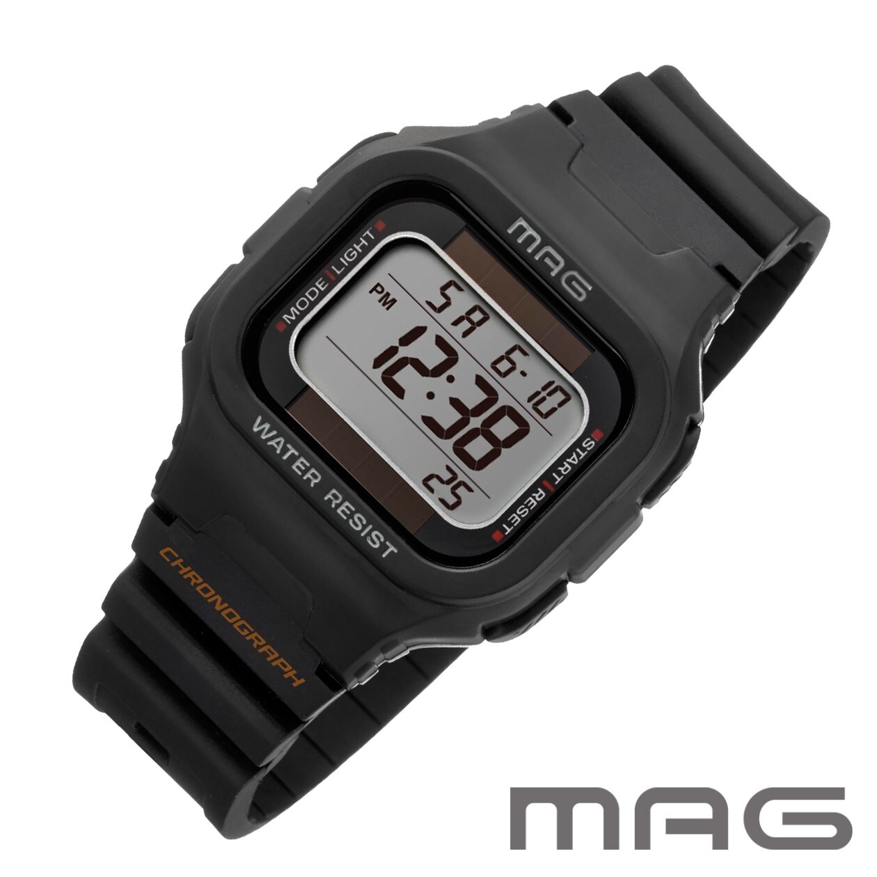 Noa Precision MAG Solar Dual Power 100m WR Digital Watch Japanese Domestic Model