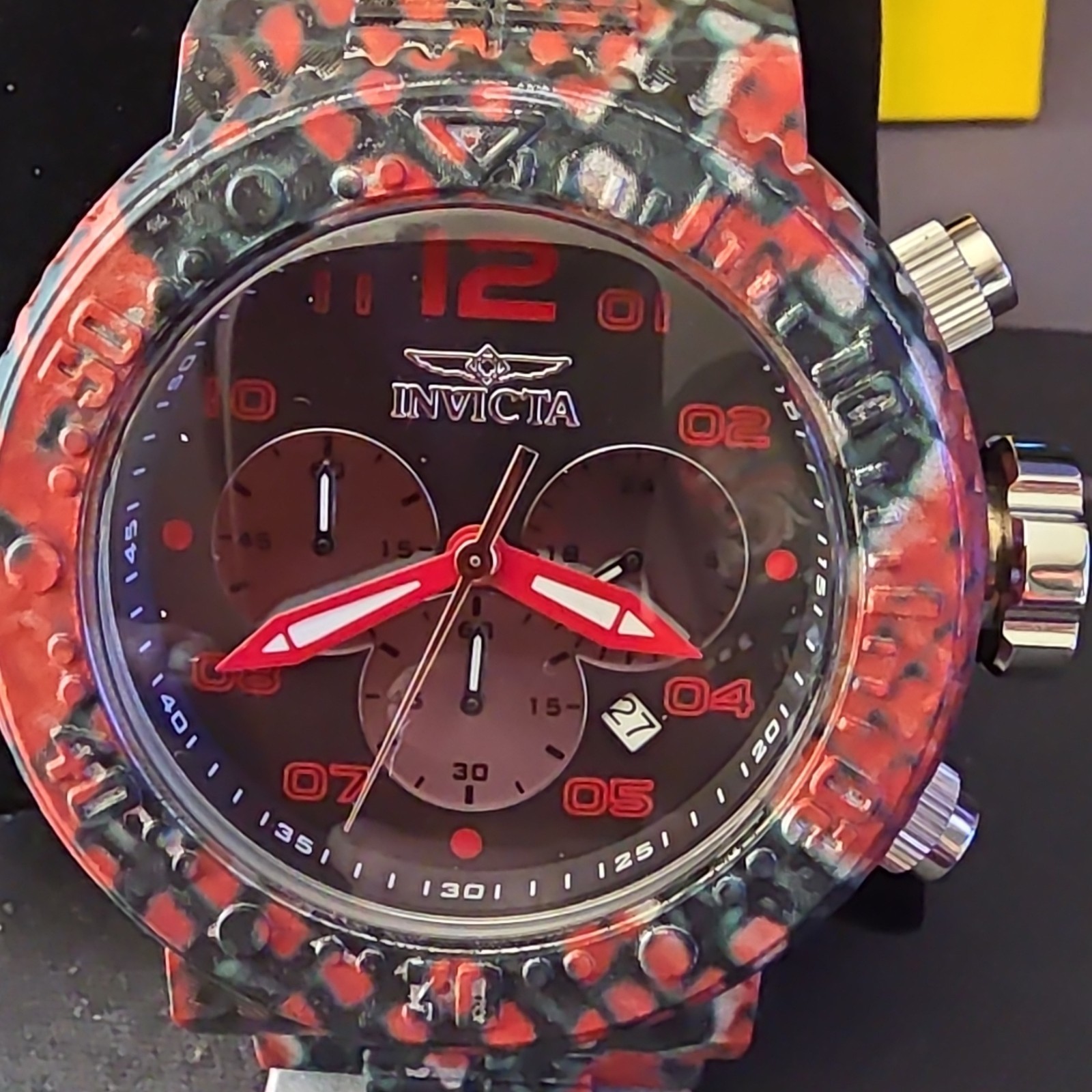 Invicta Pro Diver Men’s Watch – 52mm, Aqua Plating, Steel (48552)