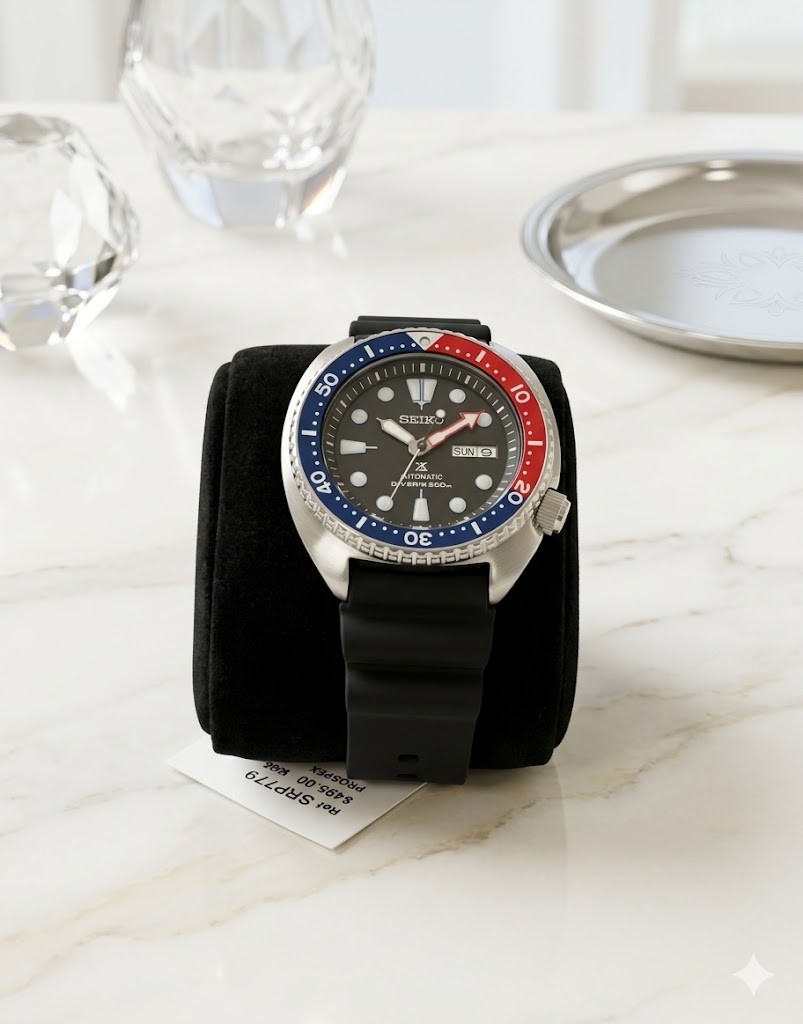 Seiko Prospex Classic Diver’s «Turtle» 200M Automatic Men’s Watch (SRP779)