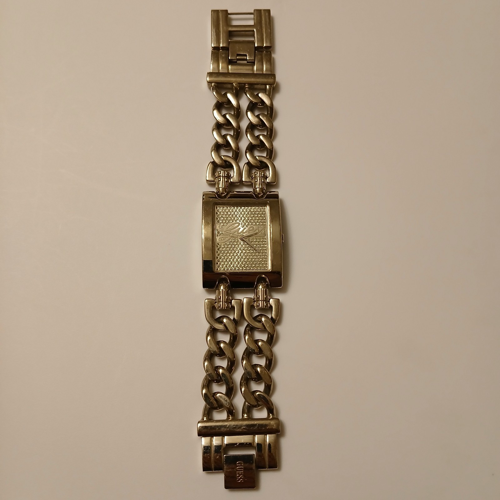 Guess Women’s Silver Tone Mod Heavy Metal Watch W80048L1 Japan Movt