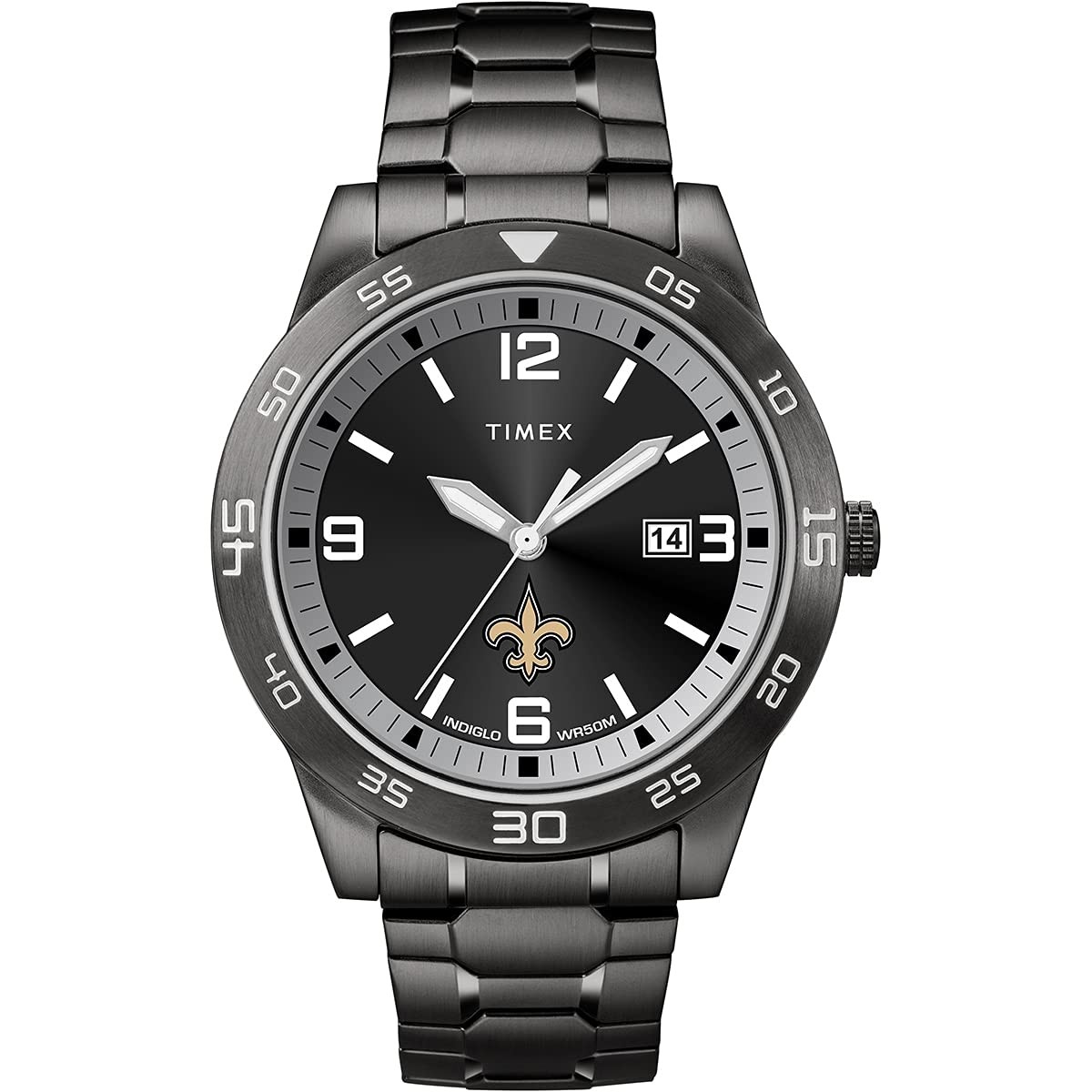 Timex Men’s TWZFSAIMM NFL Acclaim New Orleans Saints Watch
