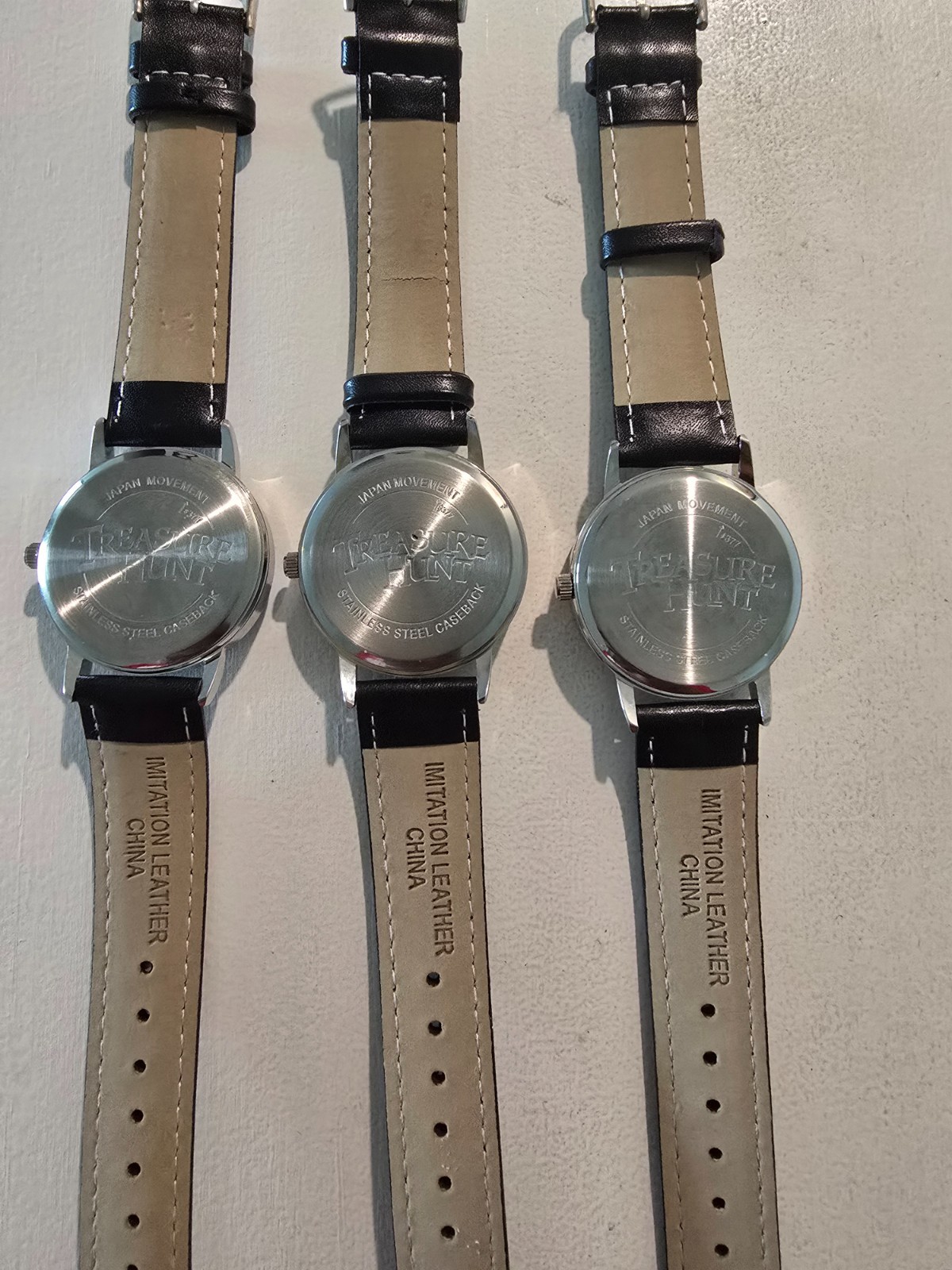 New Quartz Watch Las Vegas Treasure Hunt Stainless Steel Caseback