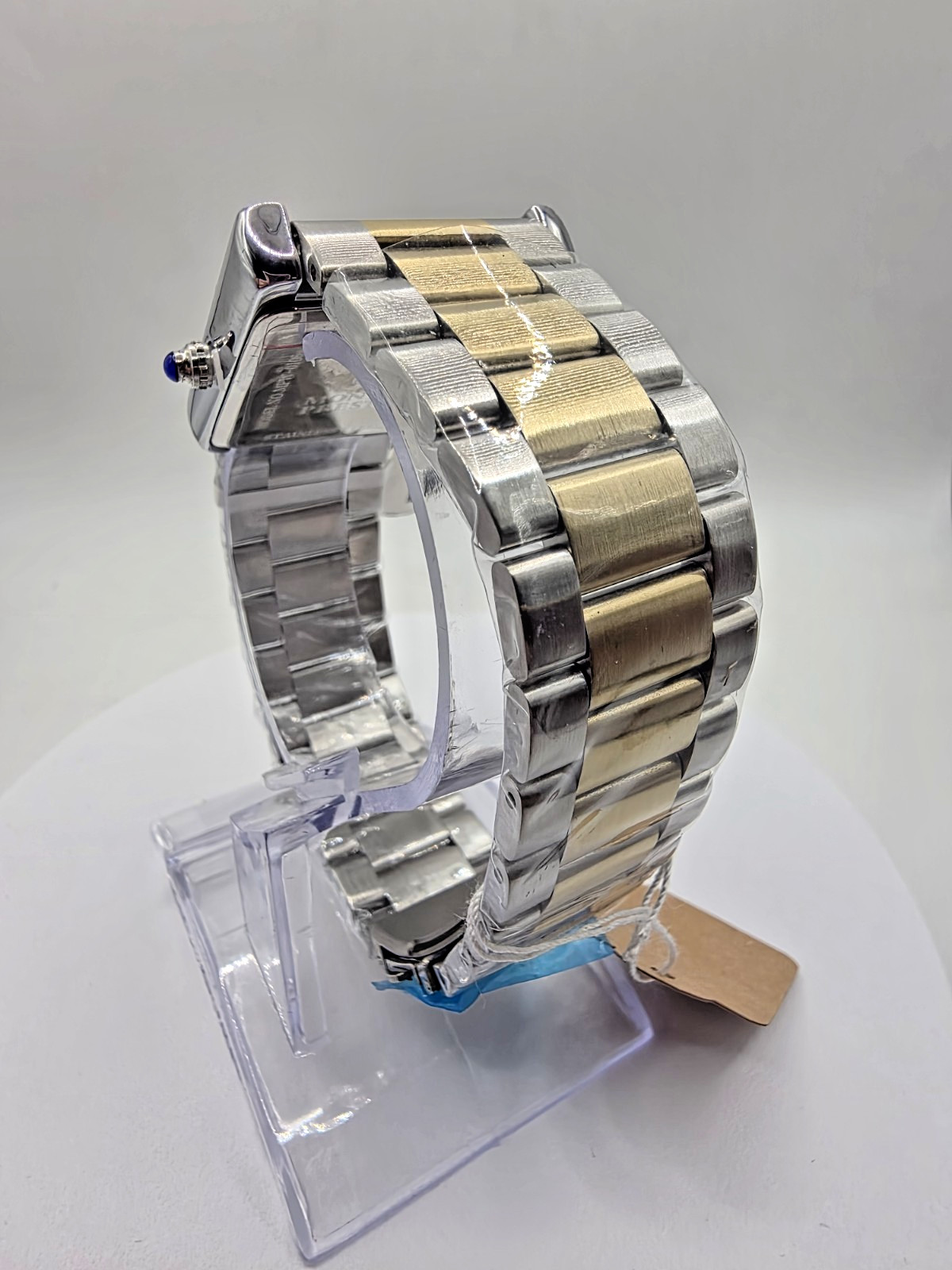 Montres Prestige X Invicta Square Men’s 37mm Watch Gold & Stainless MPW-0106