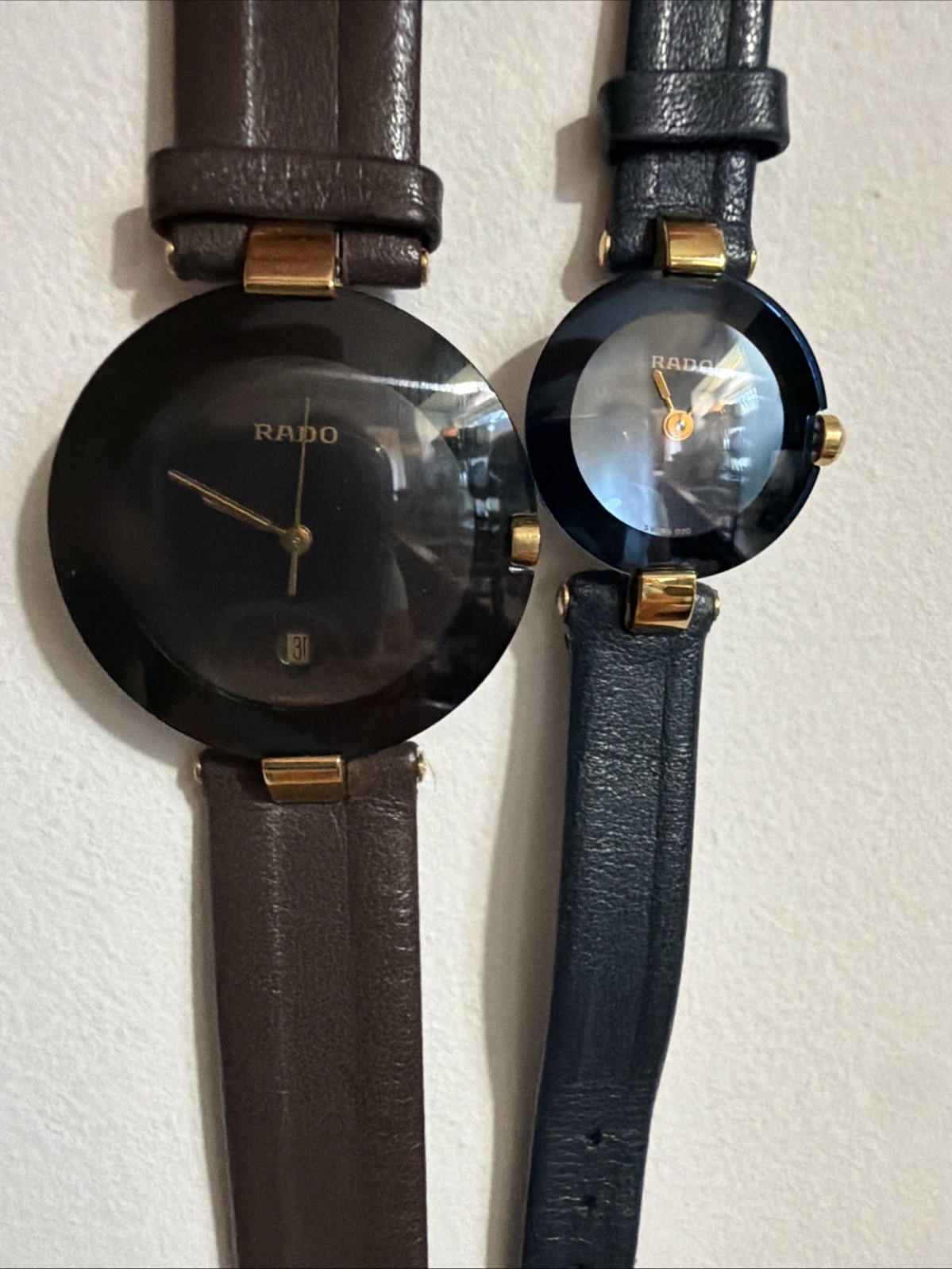 RADO Watches, set of two, Vintage Retro Rare Collection, Free Shipping