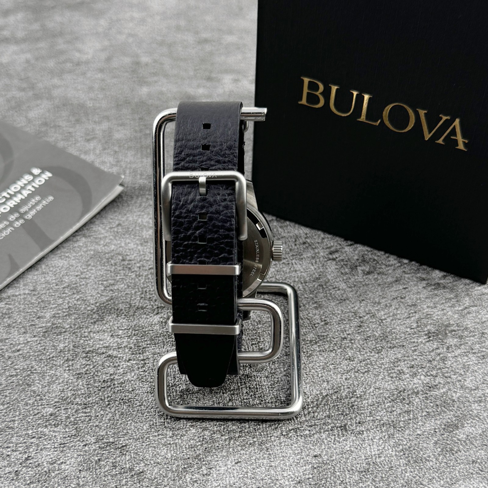 Bulova Men’s Military Heritage Hack Ivory Dial Automatic Men’s Watch 98A246