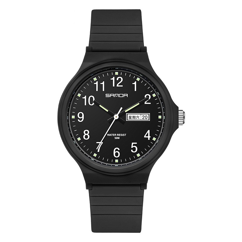 UTHAI L02 Digital Watch Men Women Sports 30M Waterproof Quartz Calendar