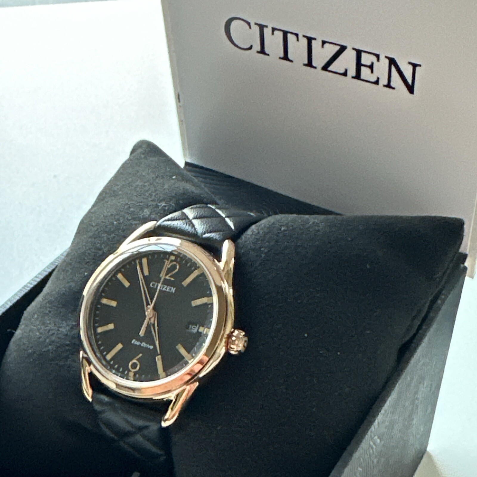 Citizen Drive Black Dial Ladies Watch FE6083-13E