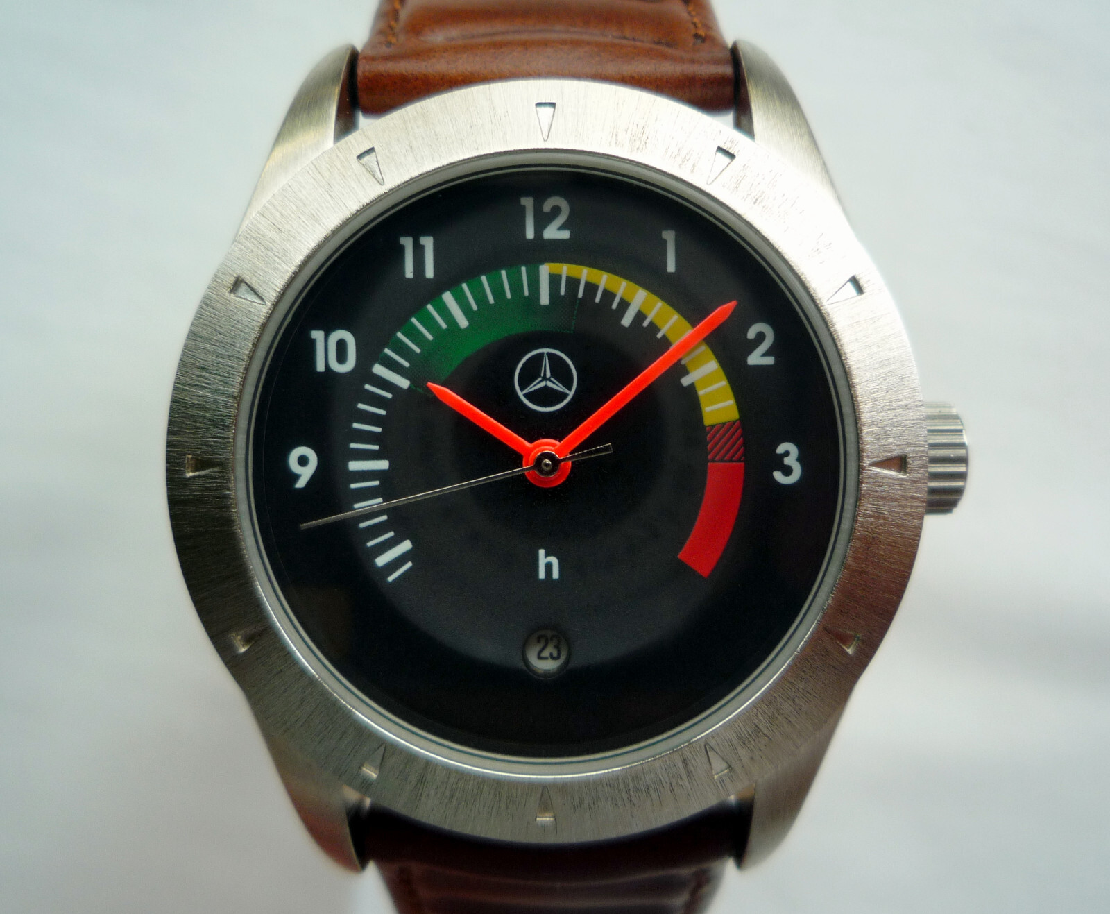 Mercedes Benz Speedometer Racing Sport Accessory Retro Motorsport Design Watch