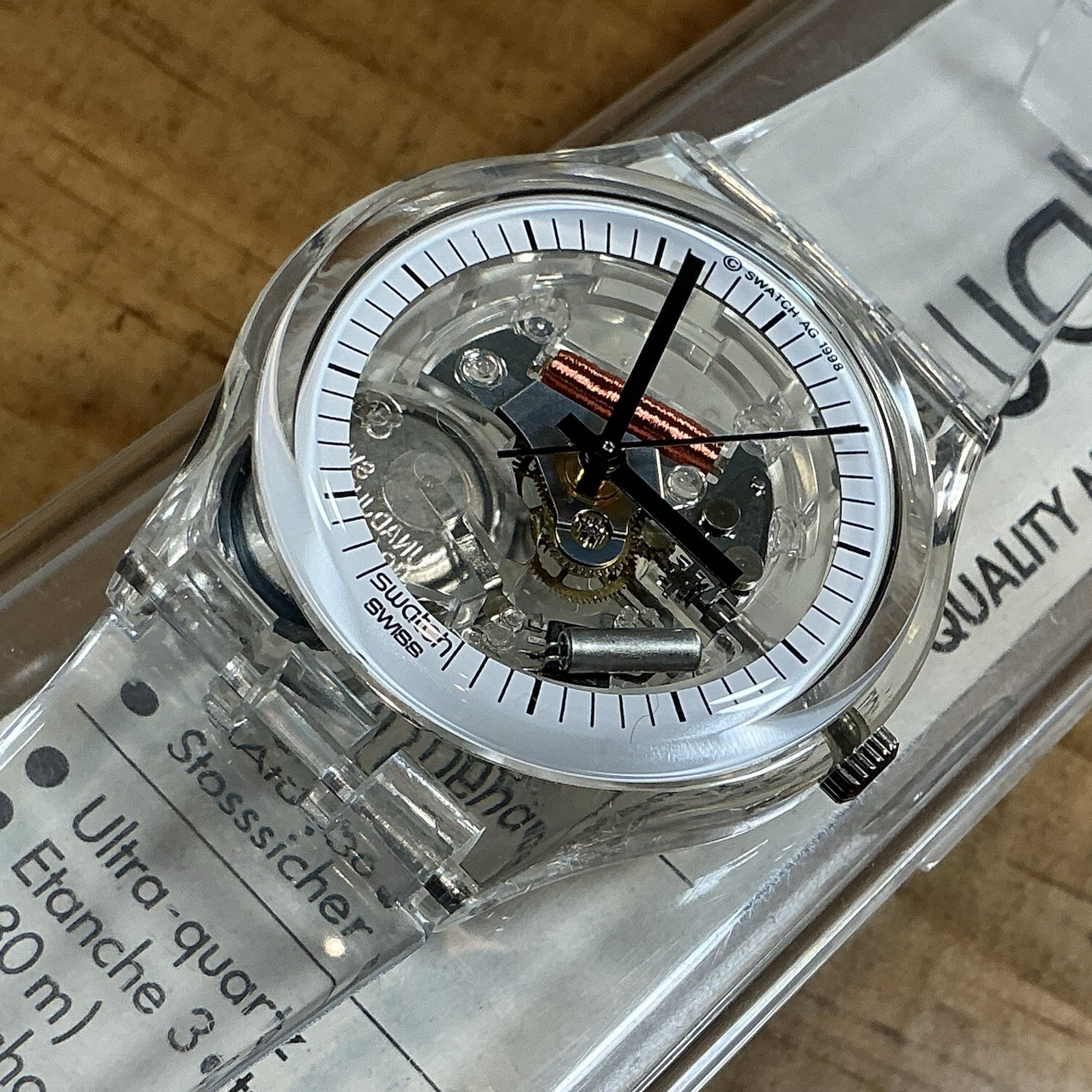 JELLY FISH STYLE – 1998 – CLEAR – NOS – 34mm