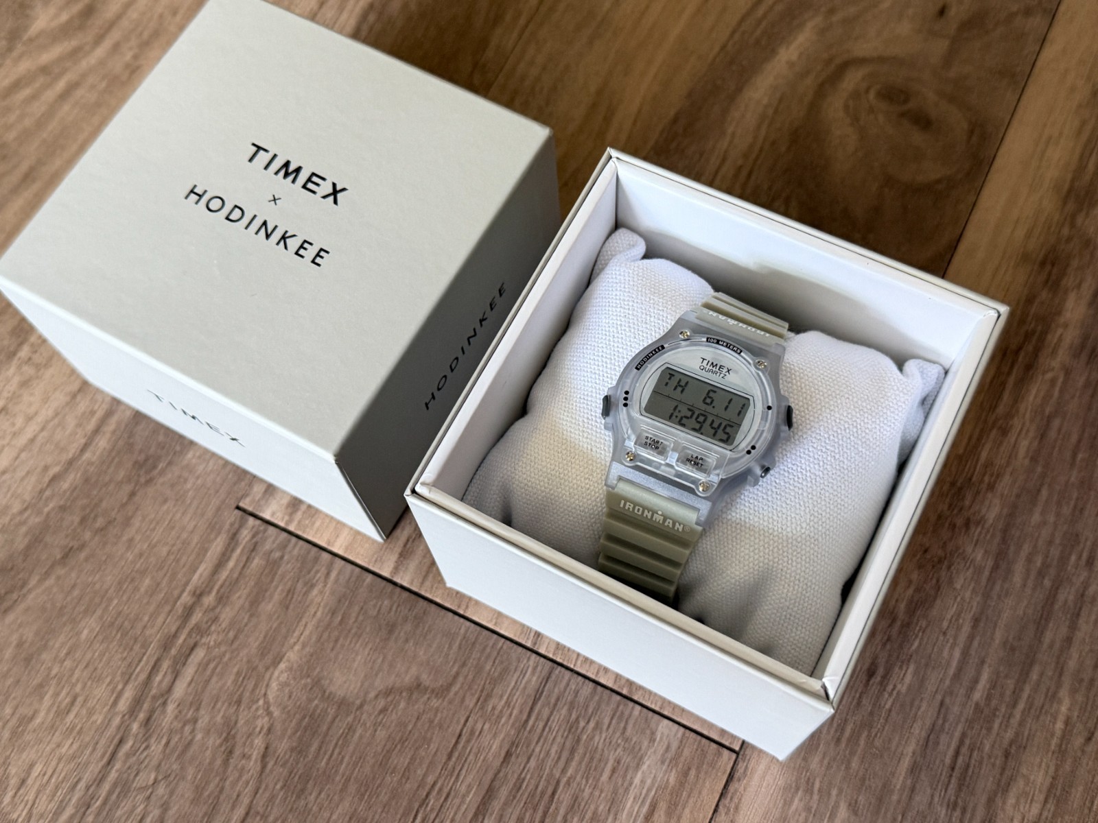 Hodinkee x Timex Ironman Triathalon 8 Lap Digital Quartz Men’s Watch