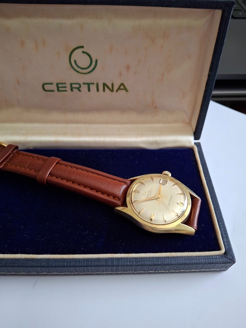 Certina automatic «Certidate» vintage 1960s watch
