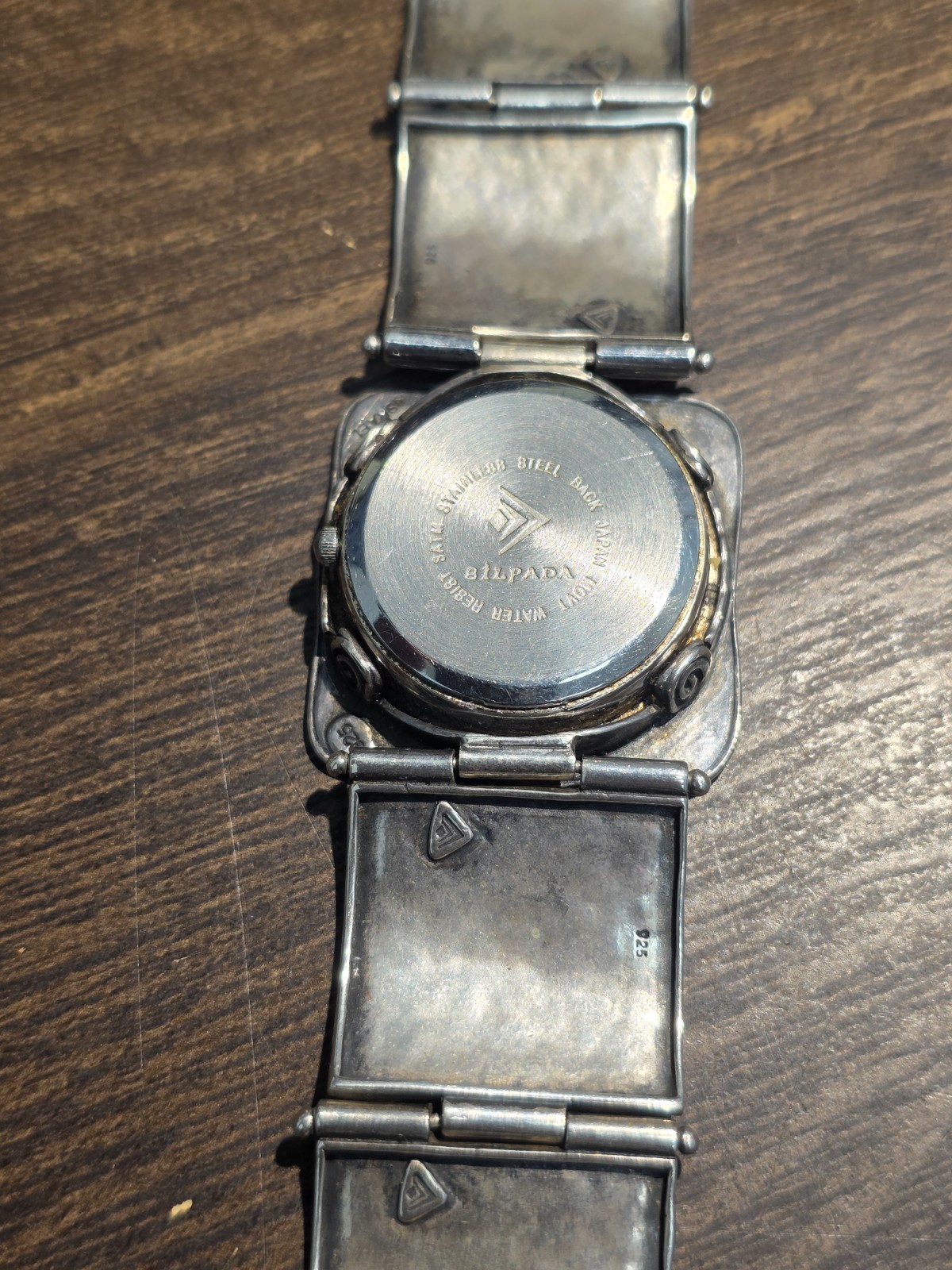 6698 Vintage Silpada Shablool Didae Israel Sterling 925 Bracelet Watch