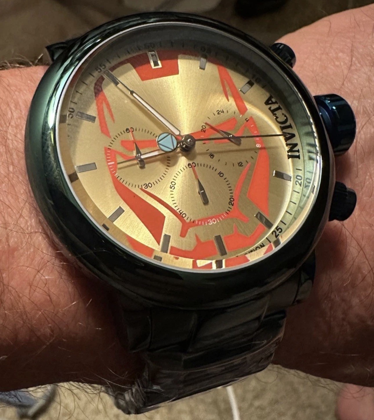 🔥STAR WARS🔥Invicta🔥BOBA FETT Men’s Watch 48mm Green, Gold 27609 Limited /1977