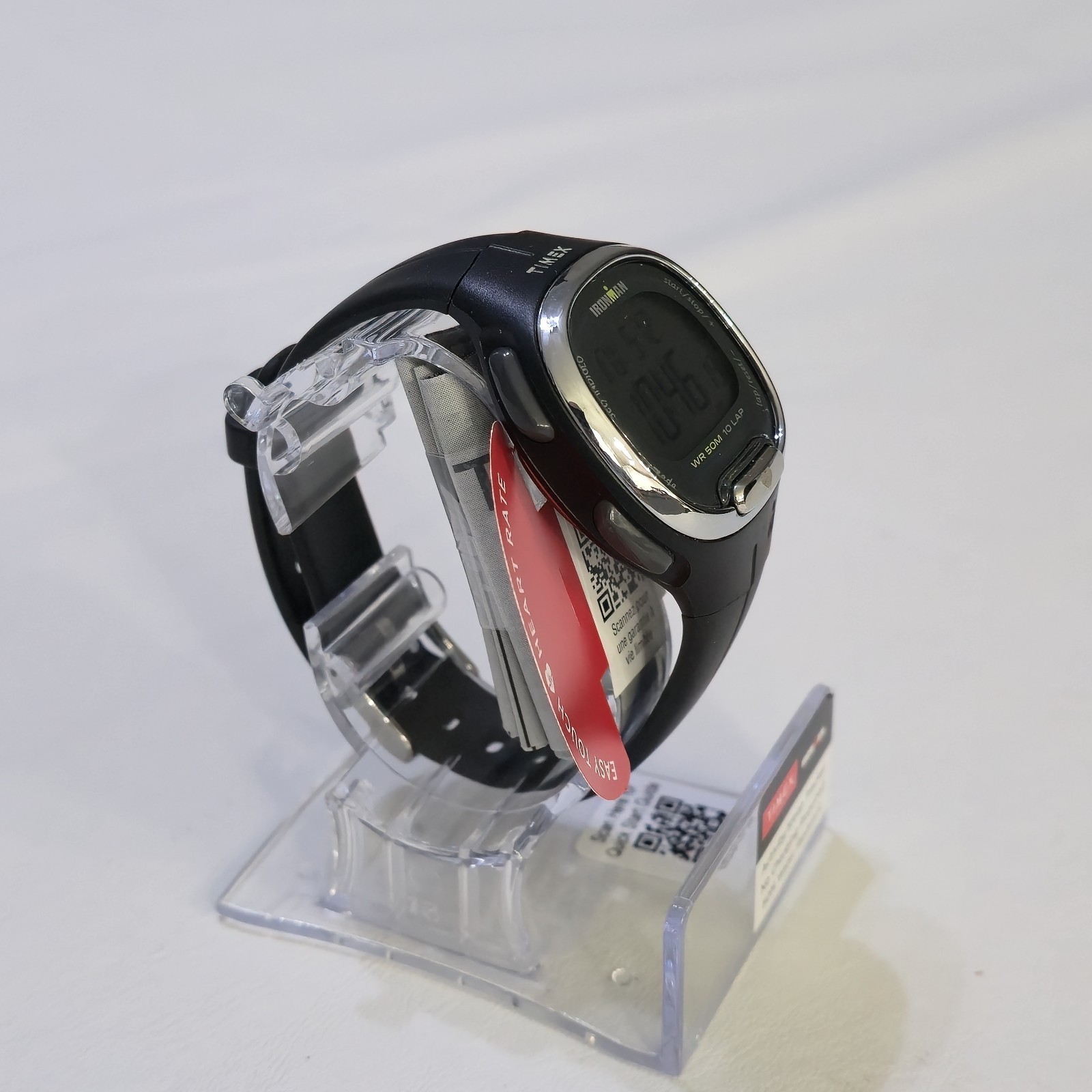 Timex Ironman Transit+ Digital Women’s Watch 33mm HeartFIT Fitness Tracker Black