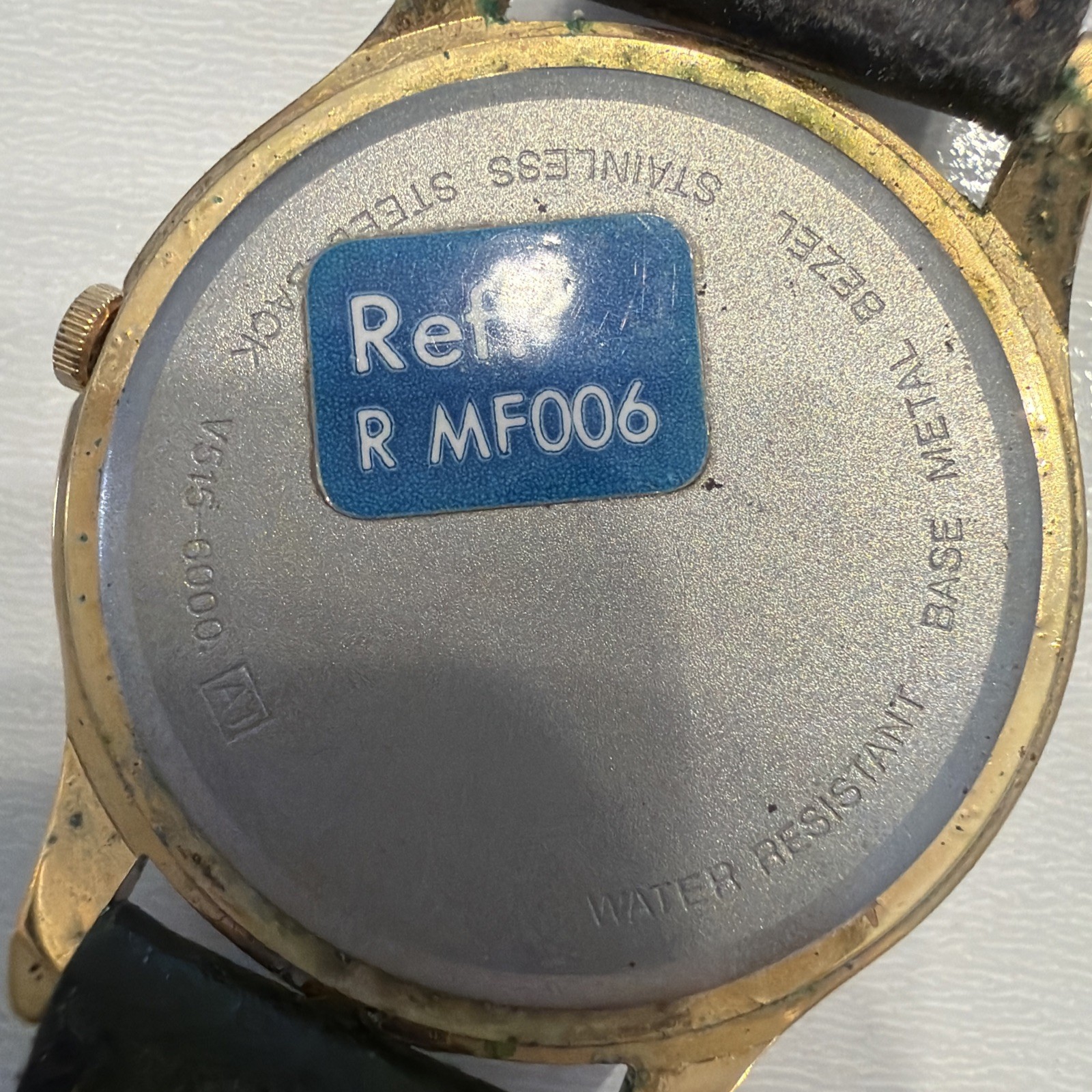 Lorus Mickey Mouse Quartz Gold Tone Watch v515-6000 – Needs Battery