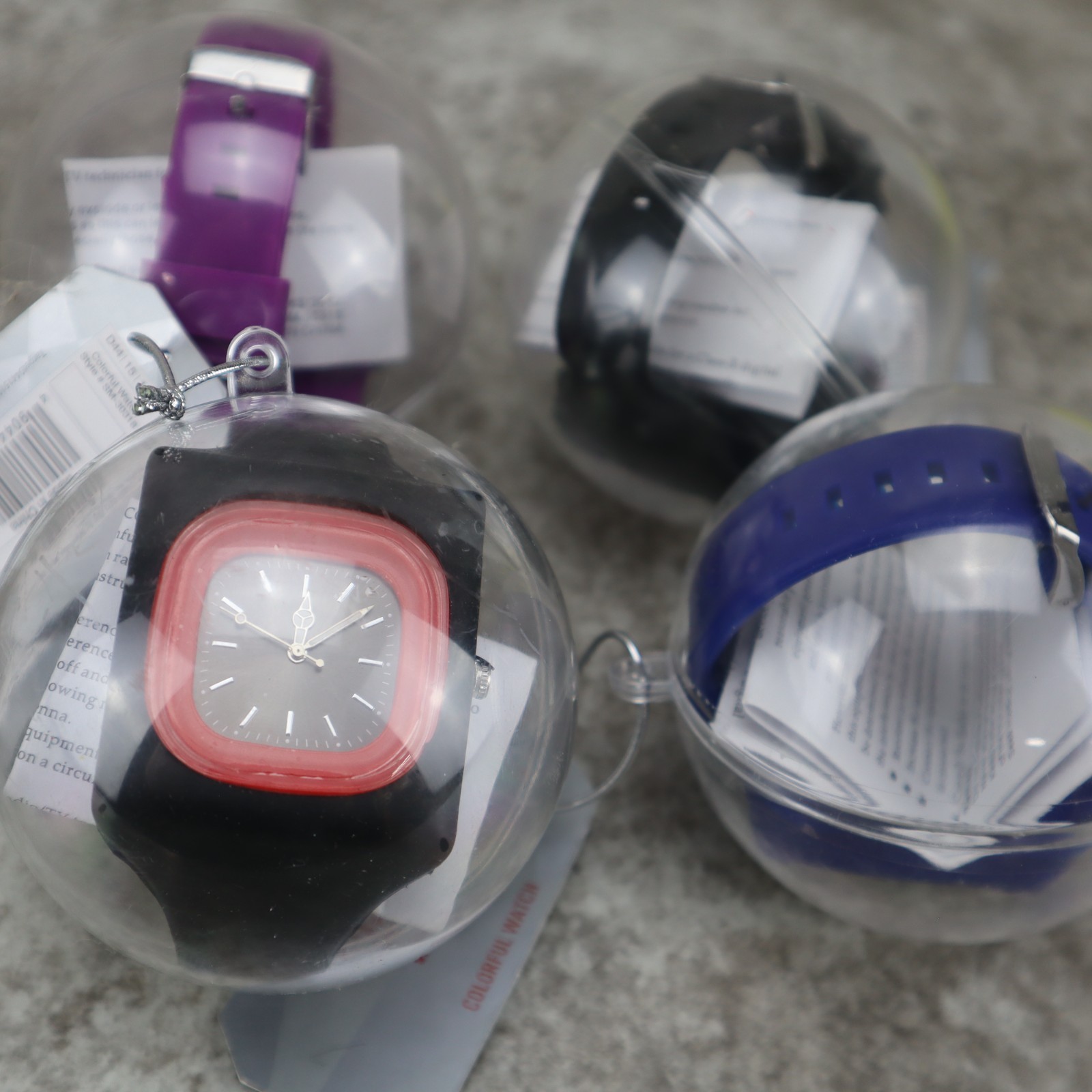 Mossimo Colorful Wristwatch Buckle Band Silicon 4 Lot – PresumedDead Batteries