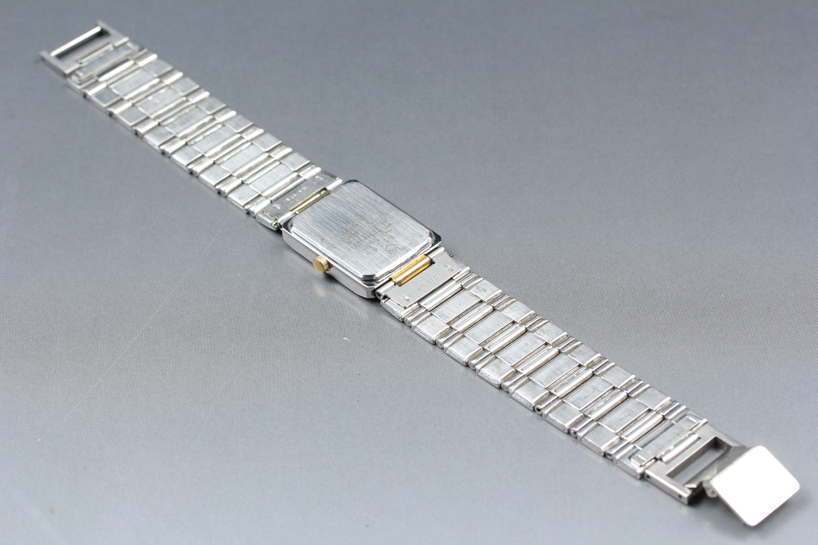 [N MINT] 1985 Seiko ARC 1221-5800 Tank 20mm Gold Two Tone Women’s Quartz Watch