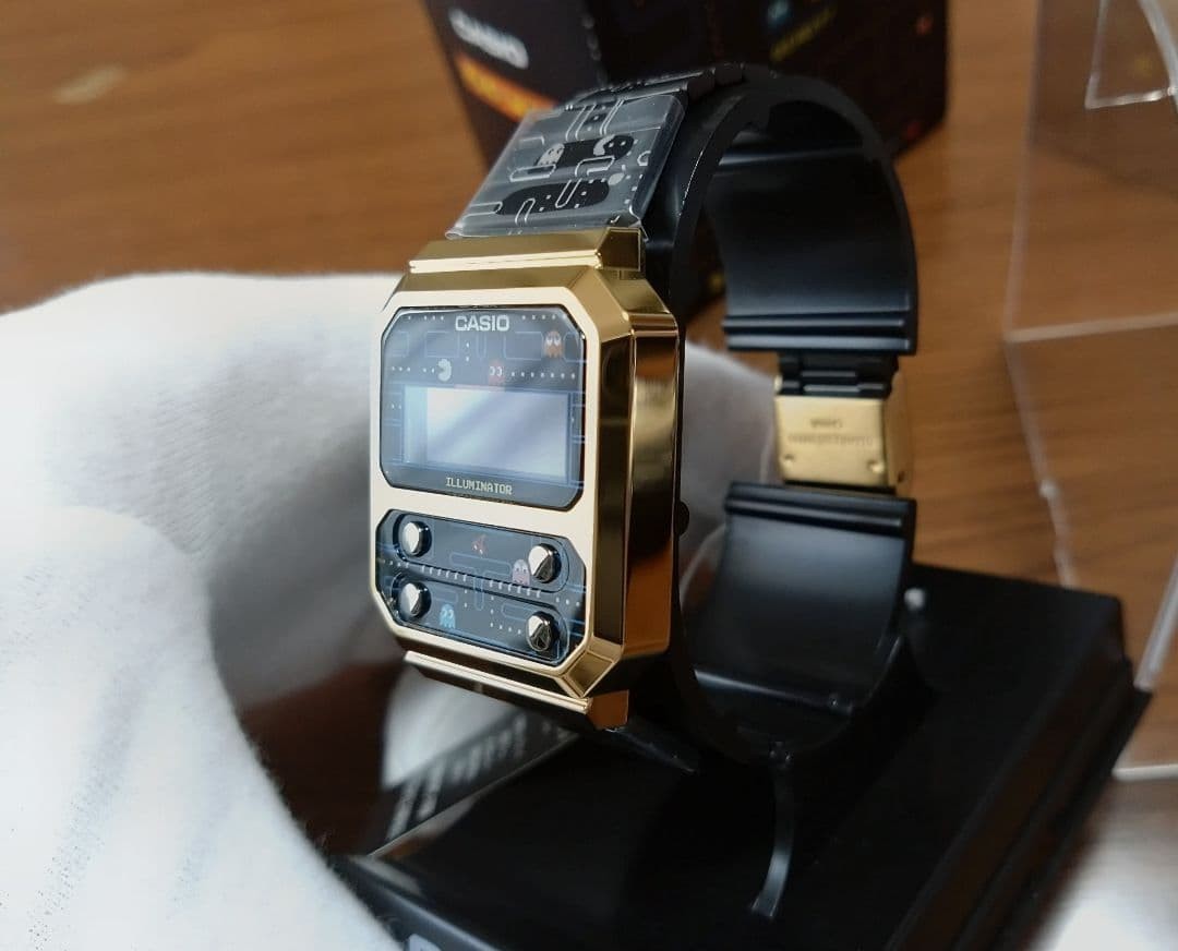 CASIO A100WEPC PAC-MAN Collaboration Limited Edition Retro Digital Watch