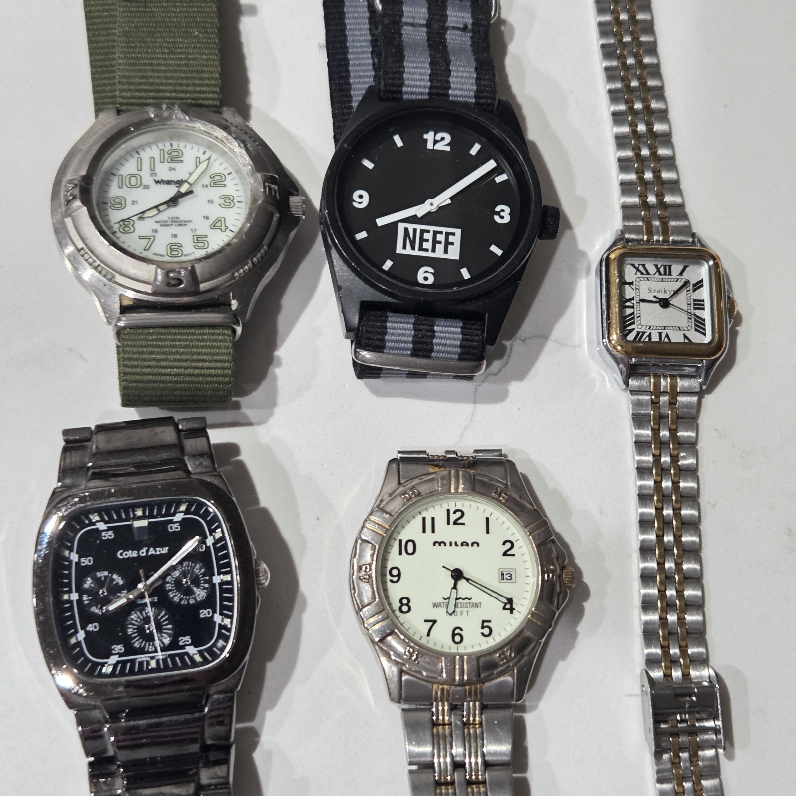 Men & Ladies Watches lot of #2. 40 Great Working Watches Various Brands PO