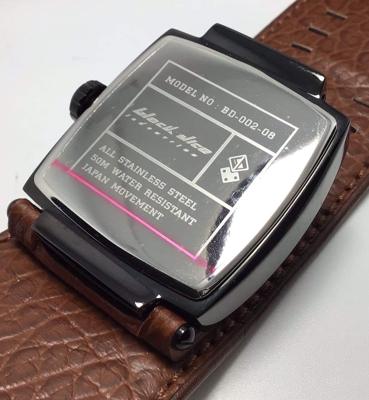 Black Dice Men’s Watch – 5ATM