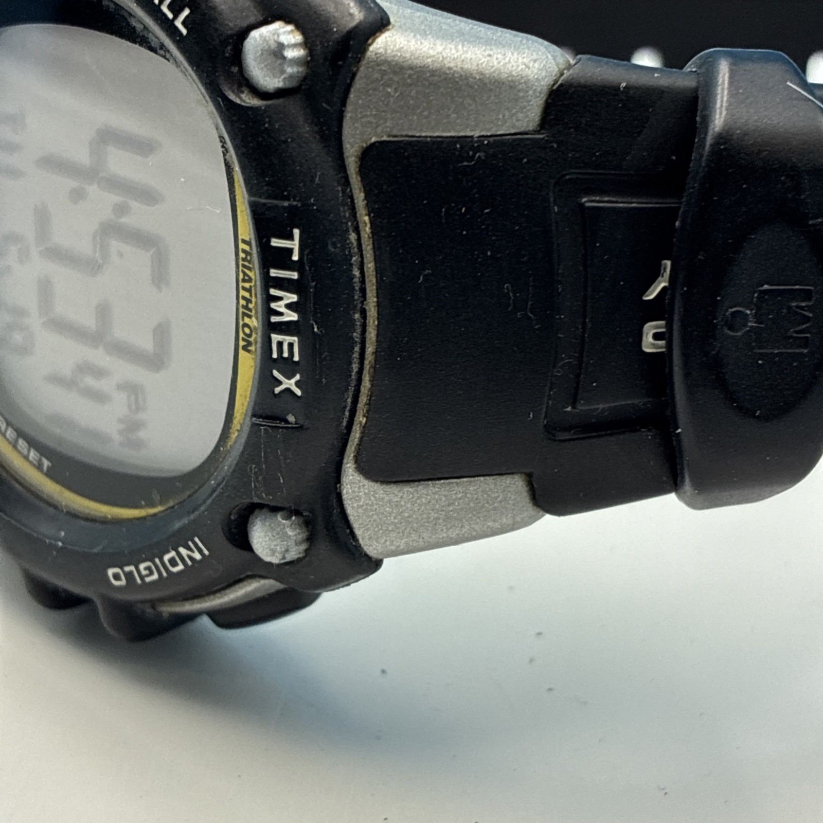 Timex Ironman Triathlon Classic 100 Flix Digital Watch 44mm WR100M New Battery