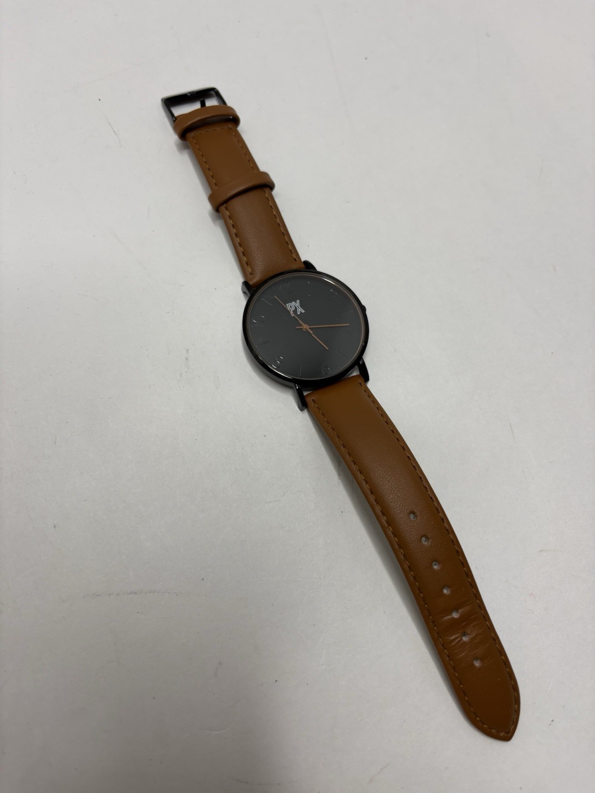 PX Keith Leather Strap Watch
