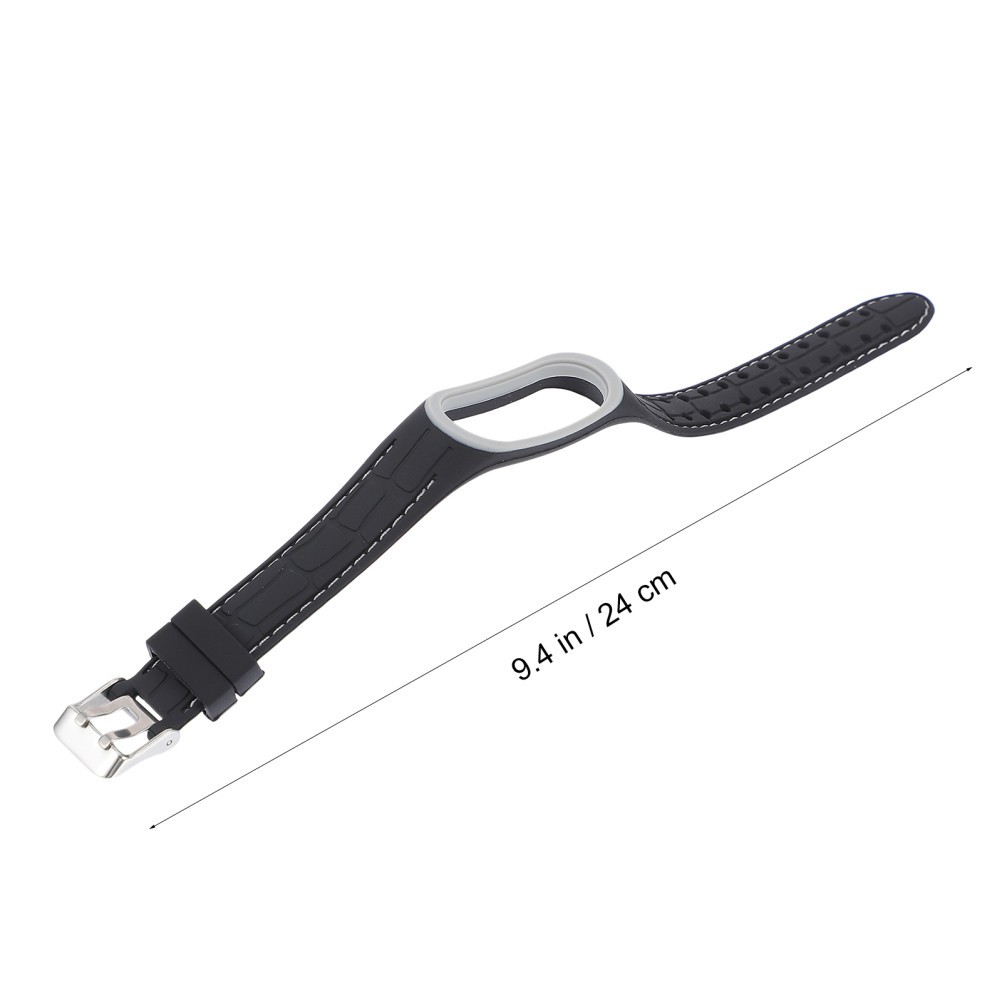 1Pcs Reusable Grey Silicone Wrist Band Strap with Breathable Design