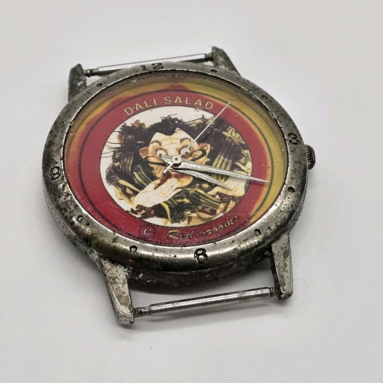 Vintage Dali Salad Red Grooms Salvador Dali Watch By Image Watches Of California