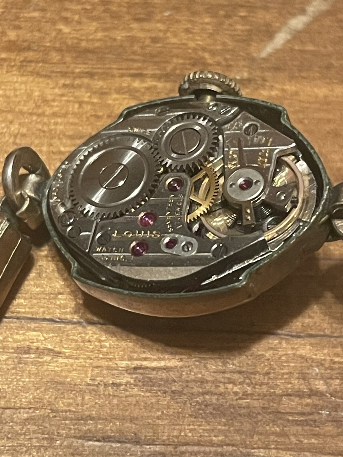 Ladies 17 Jewel Louis Swiss Made 1/20 10kGF FINESSES USA Band Tested Running