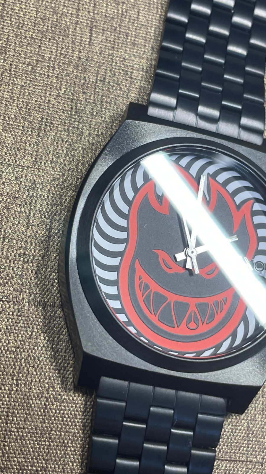 Nixon The Timeteller Spitfire Collaboration Fireball watch h124