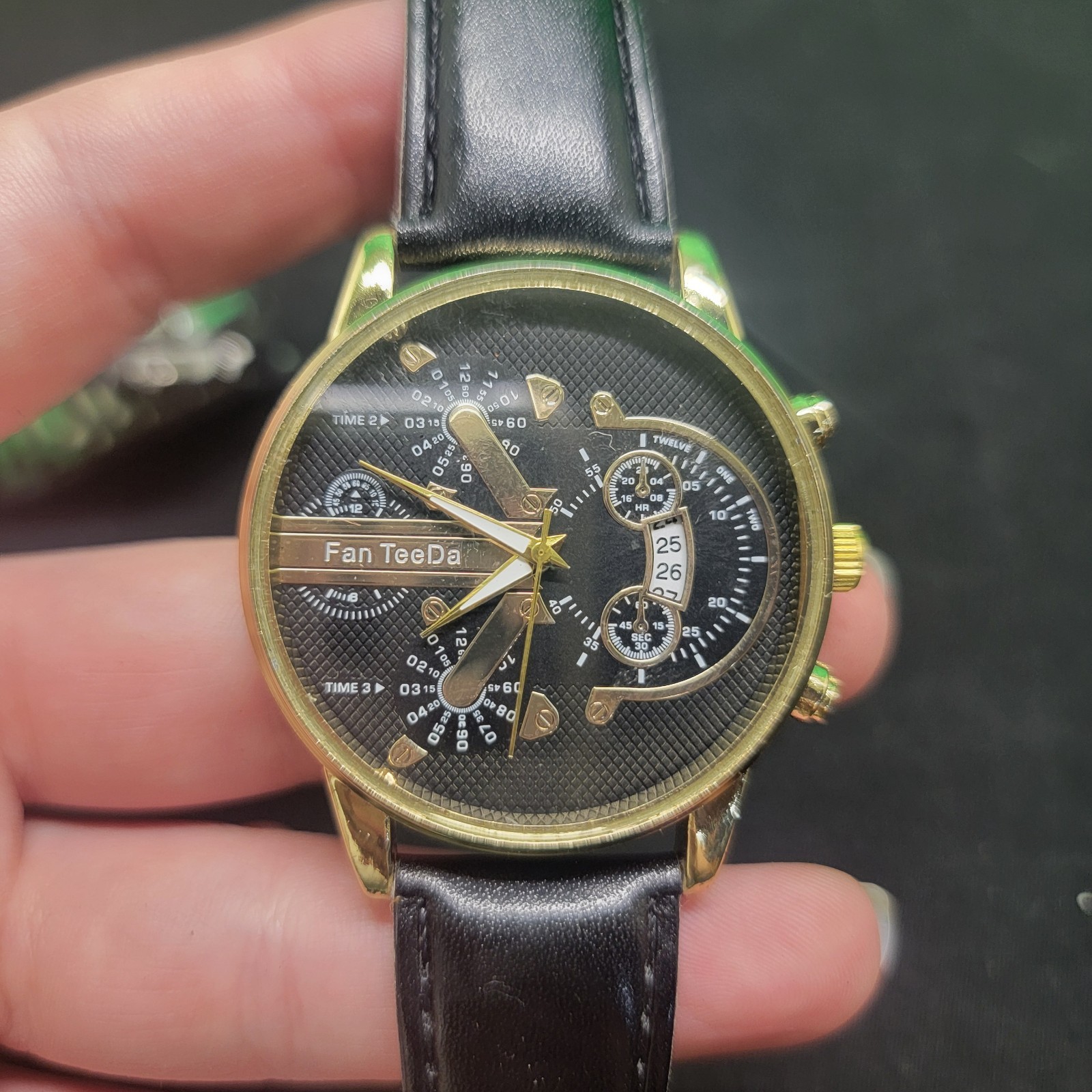 Lot Of 6 Untested Men’s Watches Various Brands