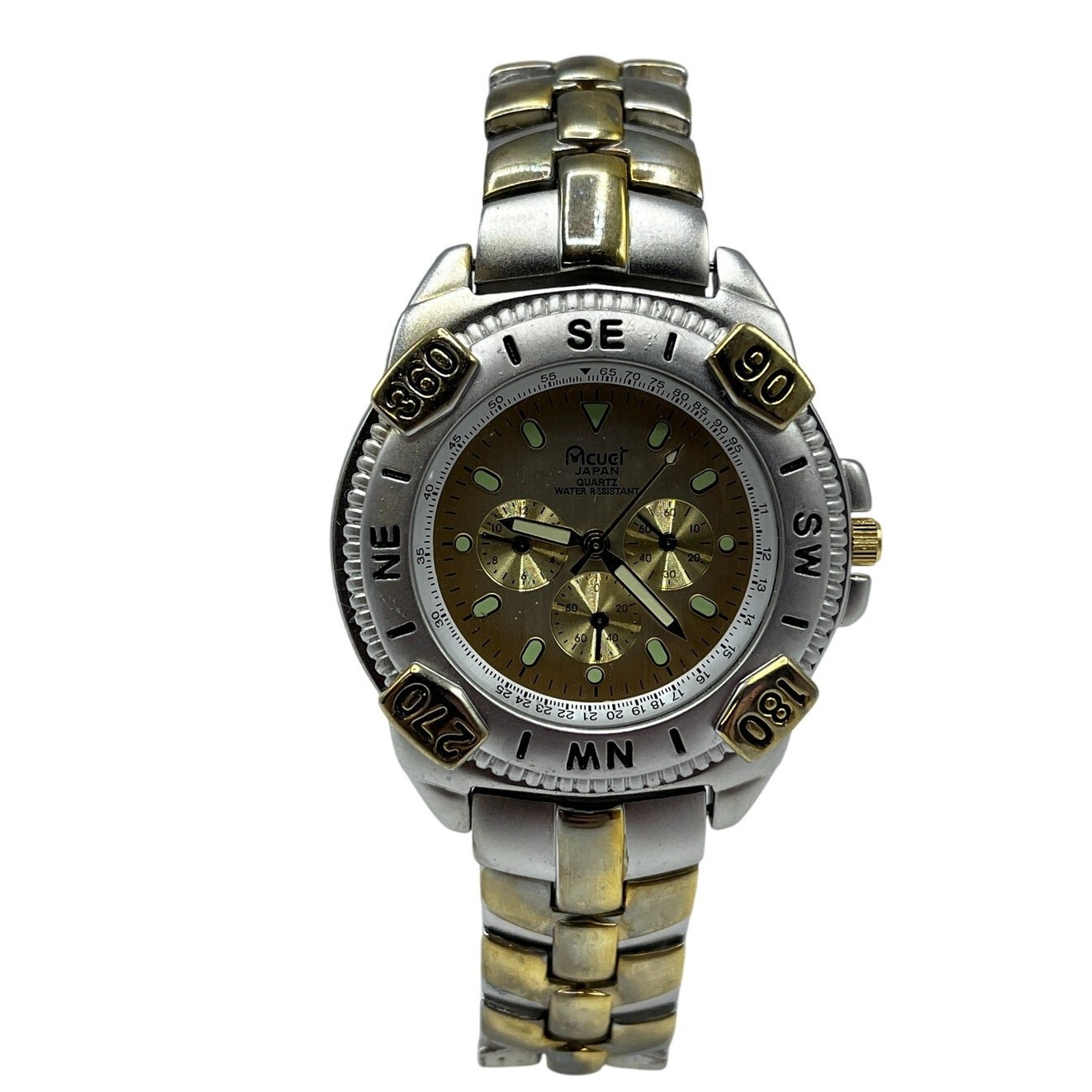 Acuet Quartz Analog Mens Watch with New Battery