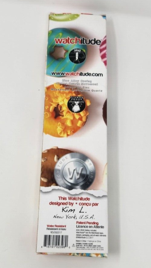 Watchitude Limited Edition Slap Watch #396 Donuts
