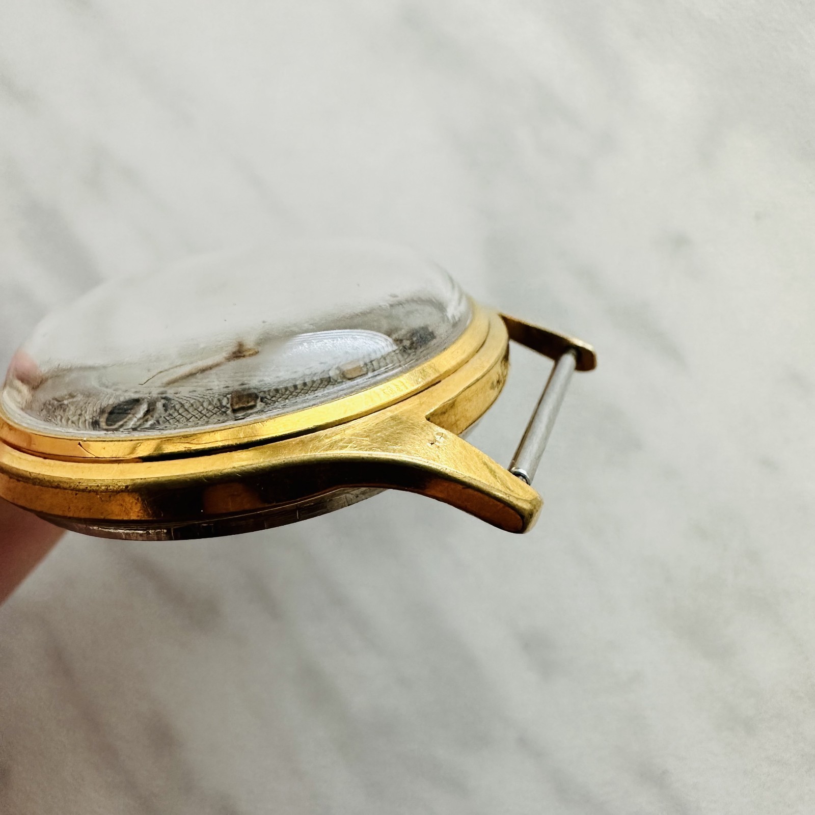 Raketa BALTIKA 2609B vtg soviet ussr Watch wrist Mechanical Classic Gold AU20
