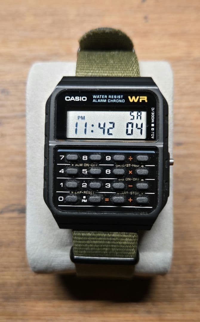 CASIO Data Bank Digital Watch (Customizable)