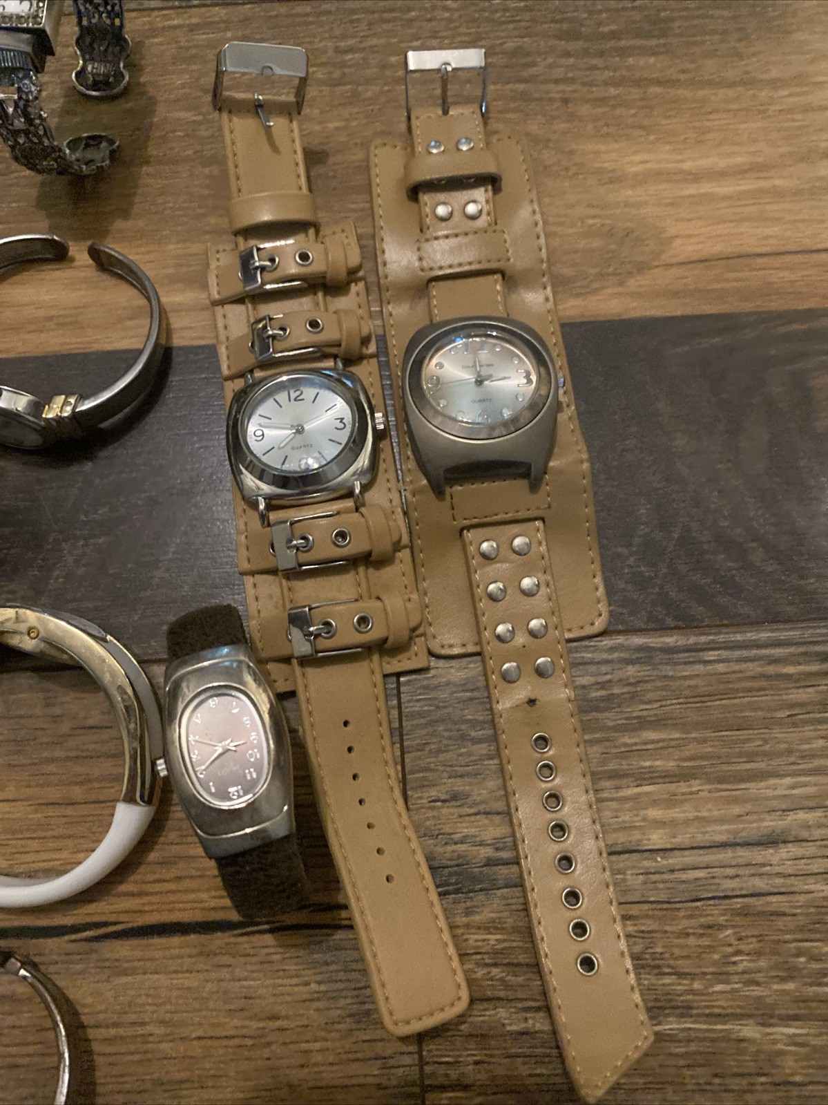 Vintage Ladies Watches – Cuff Style Lot of 18 – Various Brands