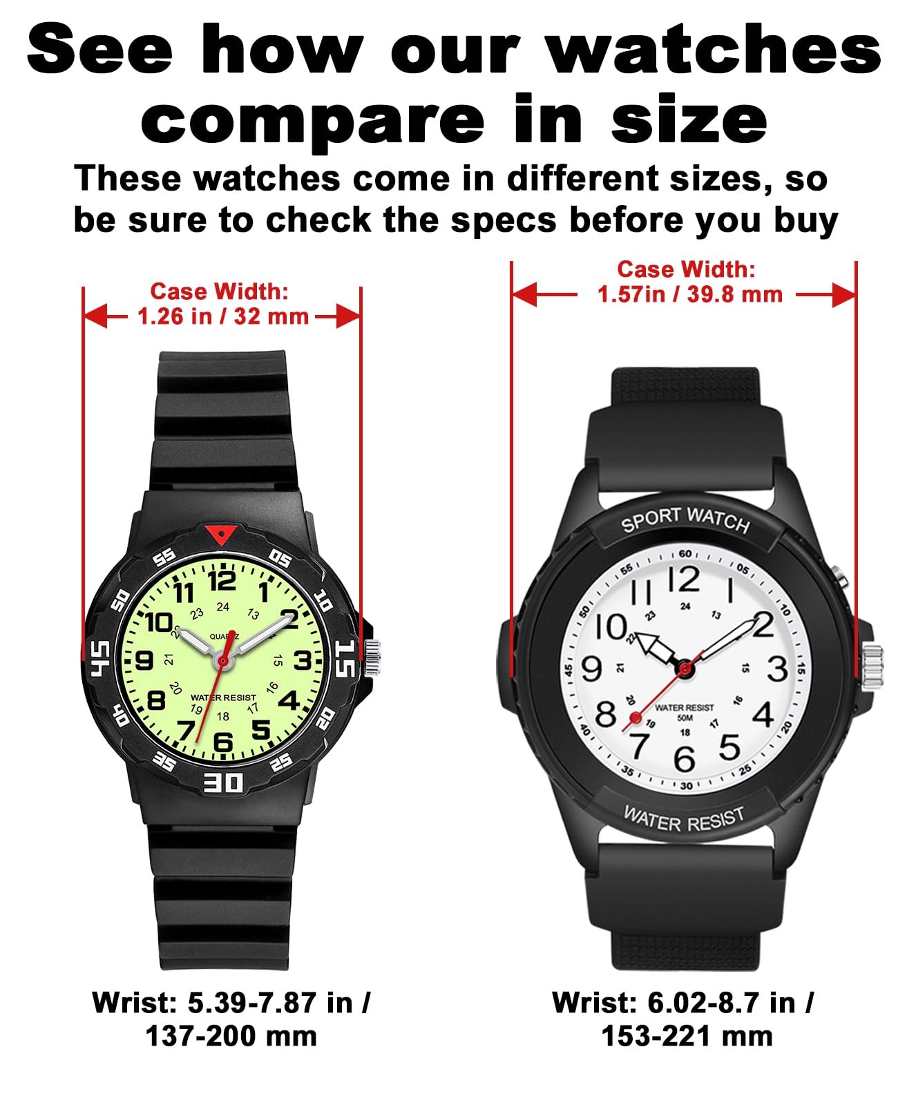 PROKING Waterproof Nurse Small Watch for Women, Medical Students, Second Hand…